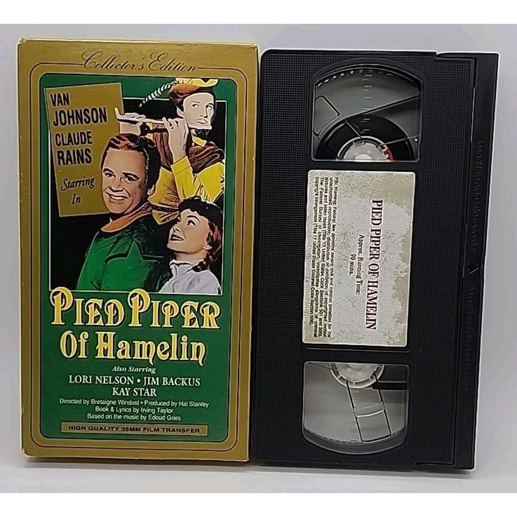 The Pied Piper of Hamelin (VHS, 1997)