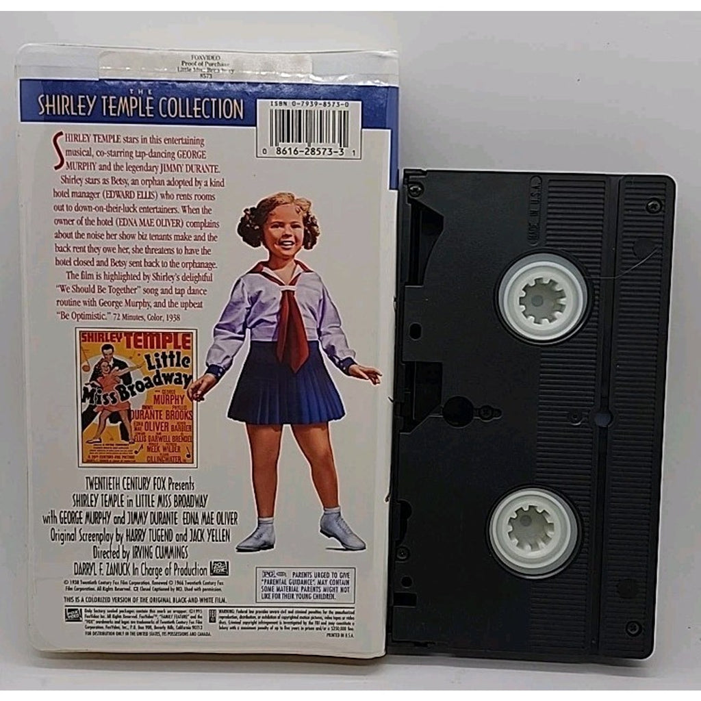 Little Miss Broadway (VHS, 1995)