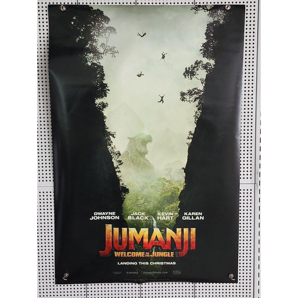 Jumanji Welcome to the Jungle 2017 DS 1-Sheet 27x40 Rolled Poster Dwayne Johnson