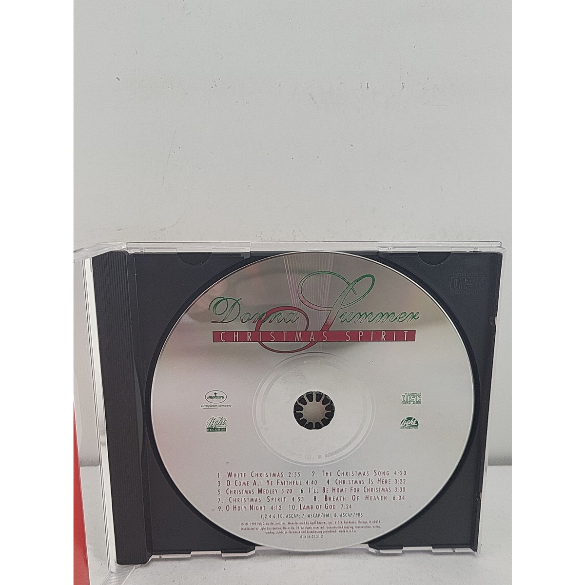 Christmas Spirit by Donna Summer CD 2002