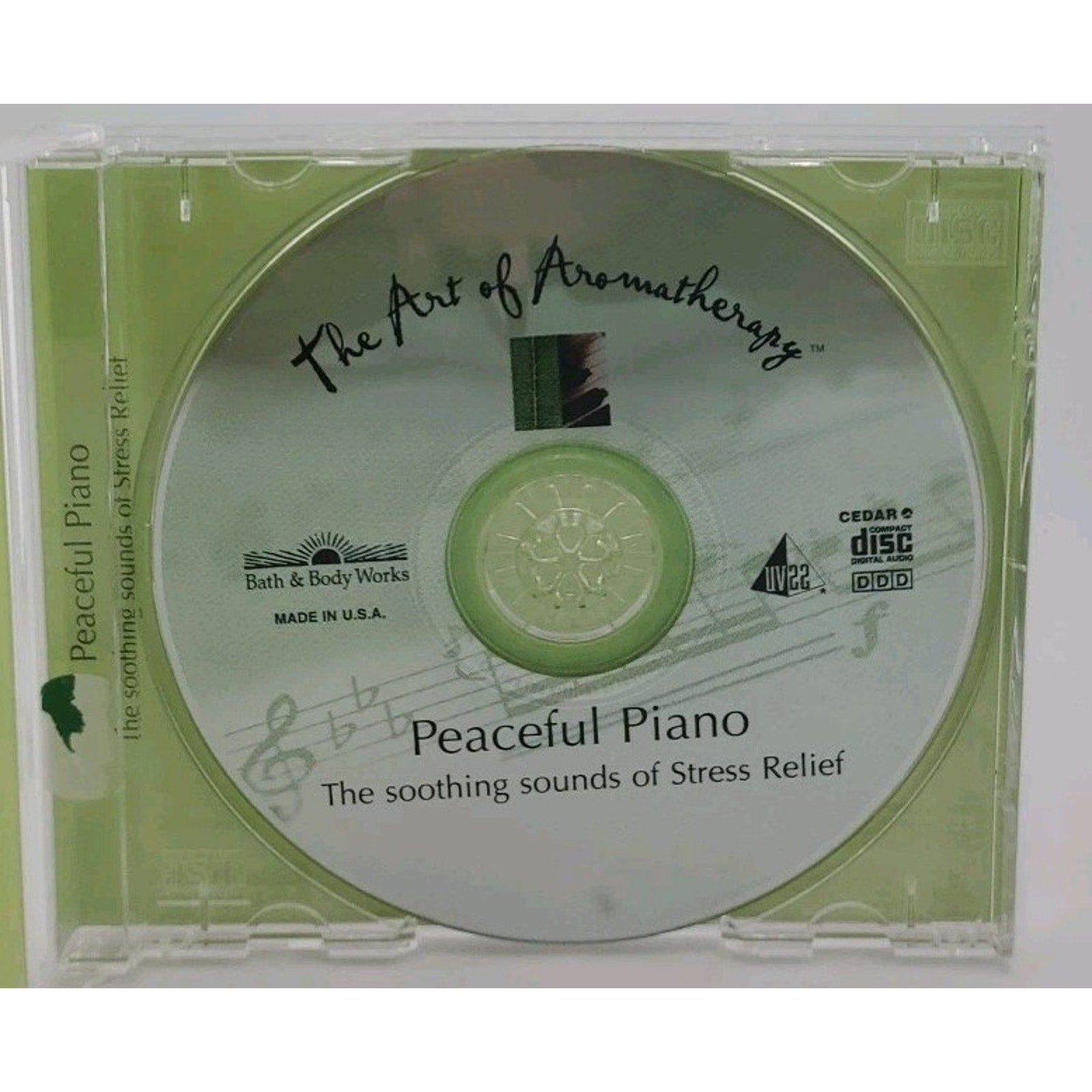 The Art Of Aromatherapy Peaceful Piano Soothing Sounds Of Stress Relief CD