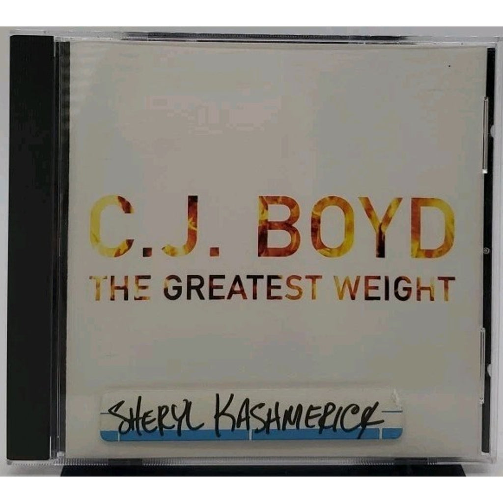The Greatest Weight by C.J. Boyd (CD, Jul-2006, Strange Attractors)