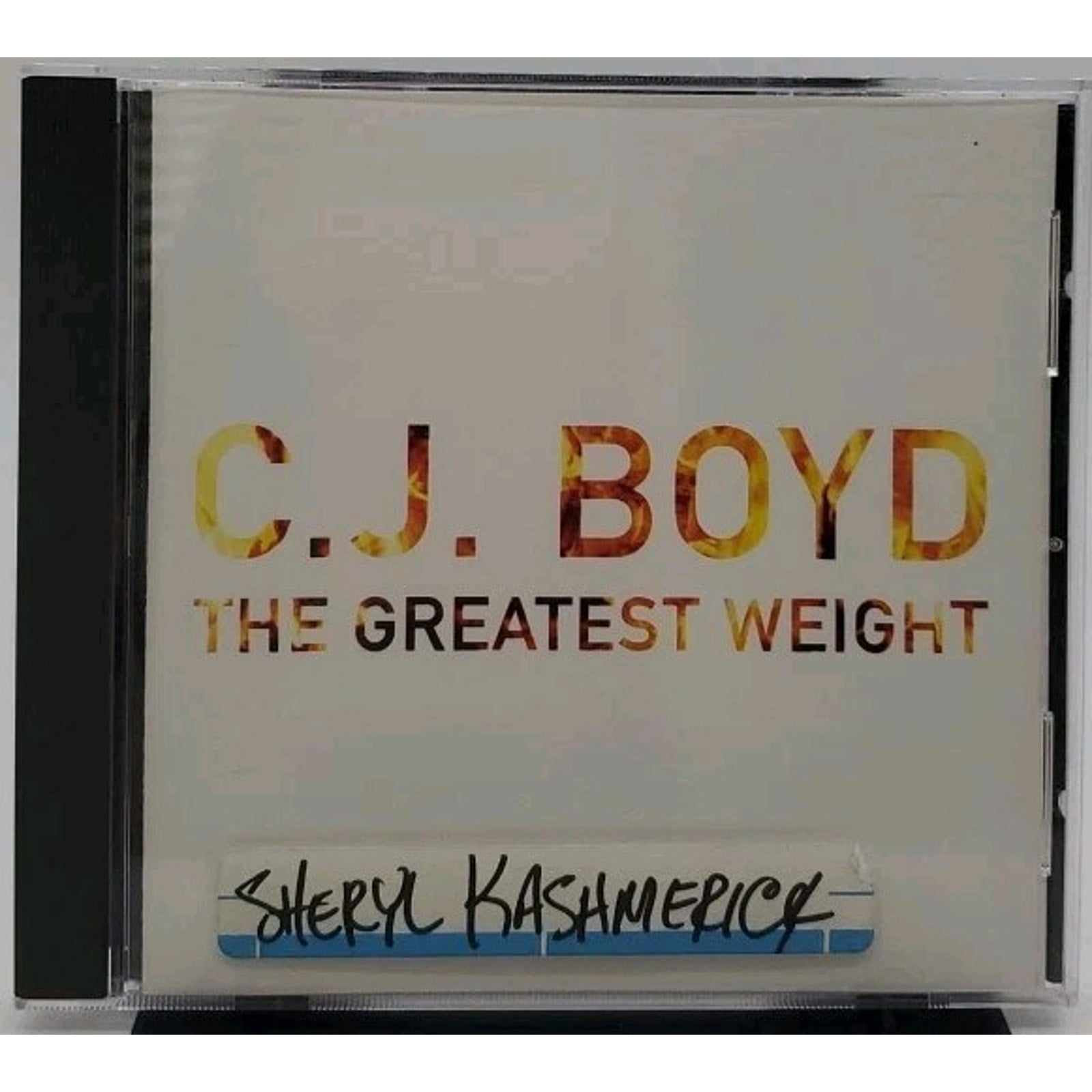 The Greatest Weight by C.J. Boyd (CD, Jul-2006, Strange Attractors)