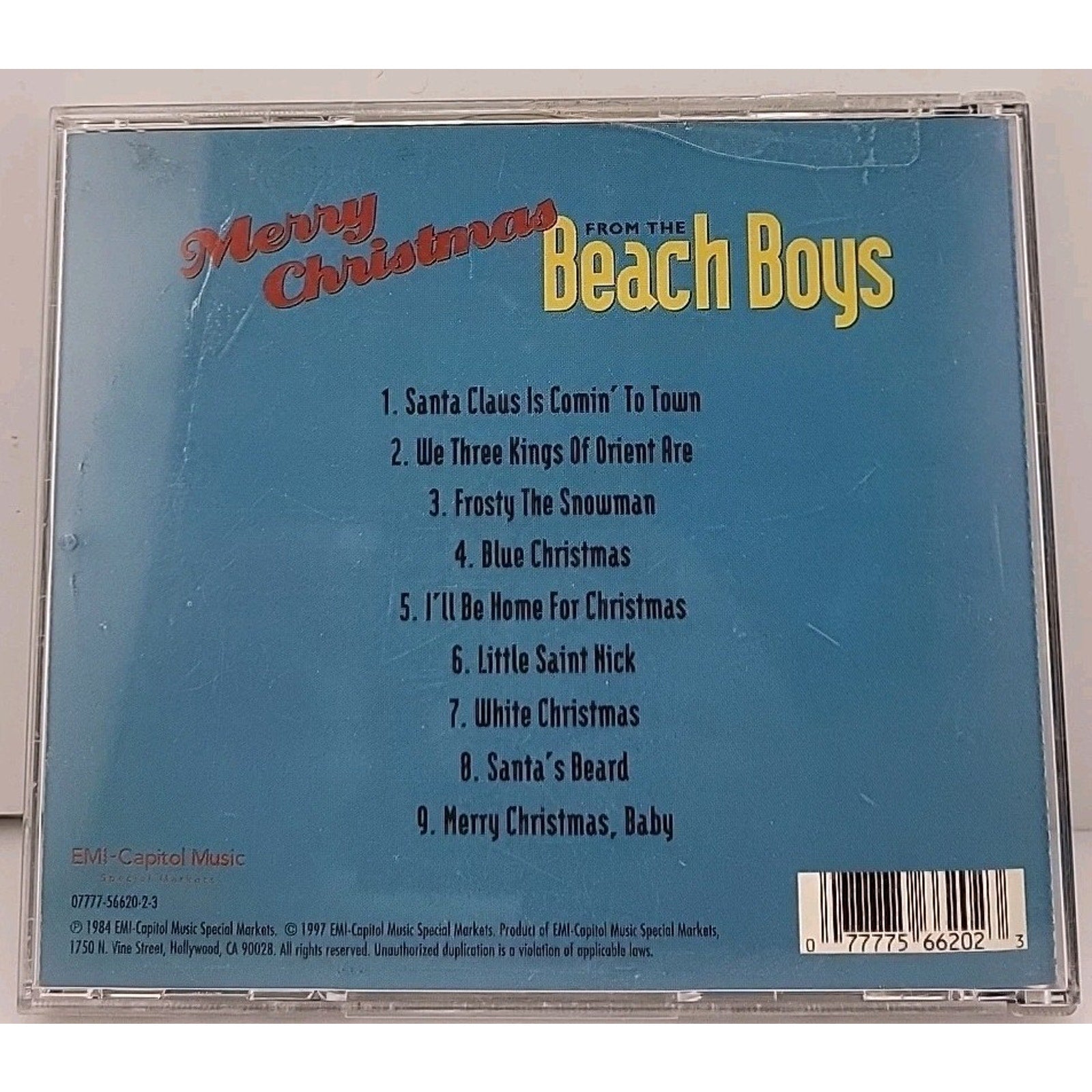 Merry Christmas from the Beach Boys by The Beach Boys (CD, 1997)