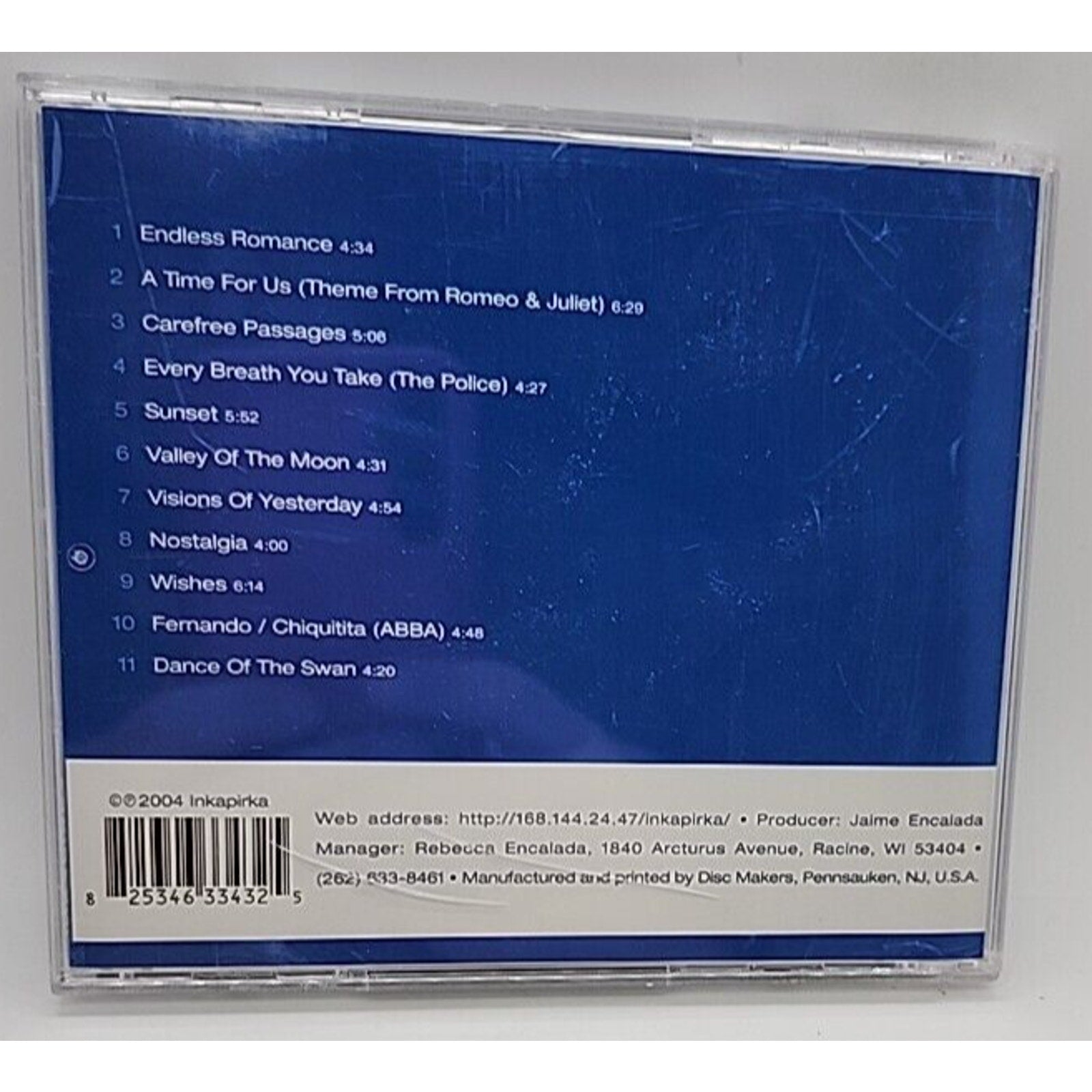 Inkapirka - Romance - (CD, 2004, Inkapirka)