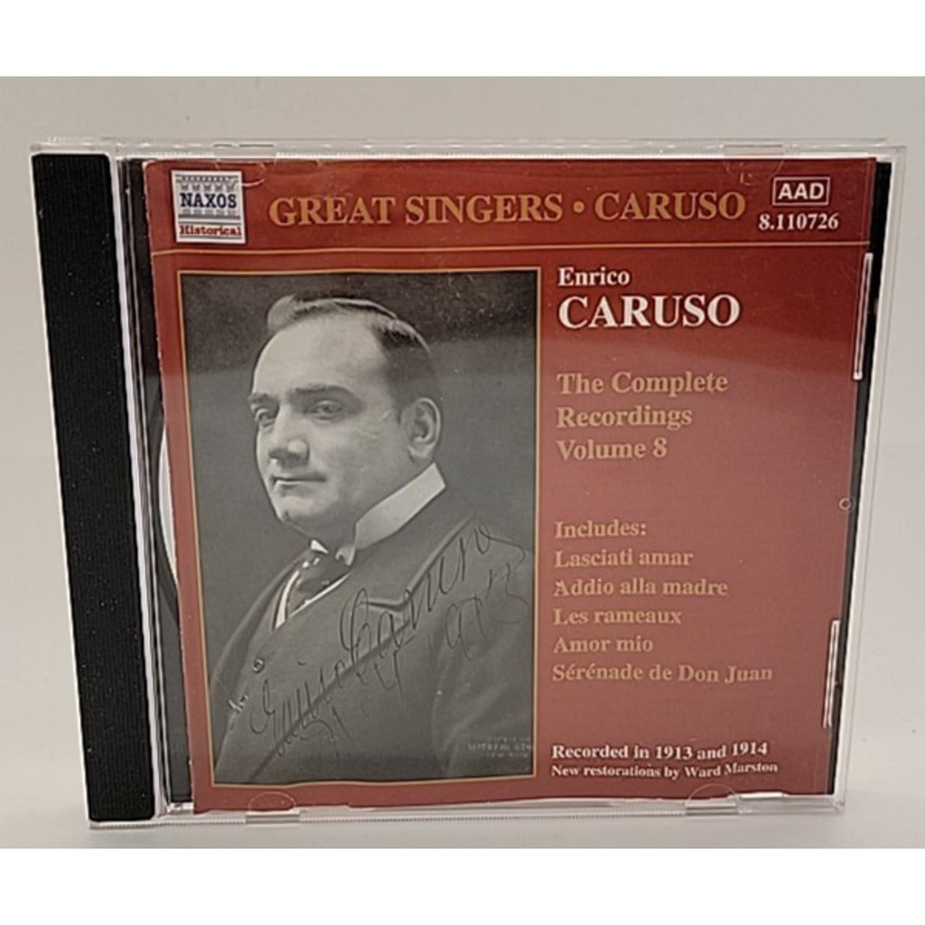 Comp Recordings Of-Vol. 8 by Caruso (CD, 2002)