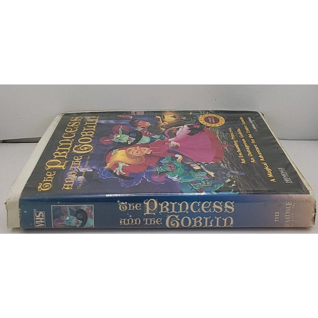 The Princess and the Goblin Animated Clamshell VHS Video Tape 1994 Movie