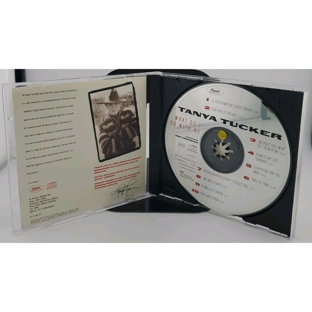 What Do I Do with Me by Tanya Tucker (CD, Jul-1991, Liberty (USA))