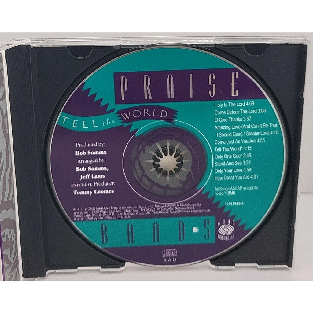Tell the World by Praise Band (CD, Nov-1995, Word/Epic)
