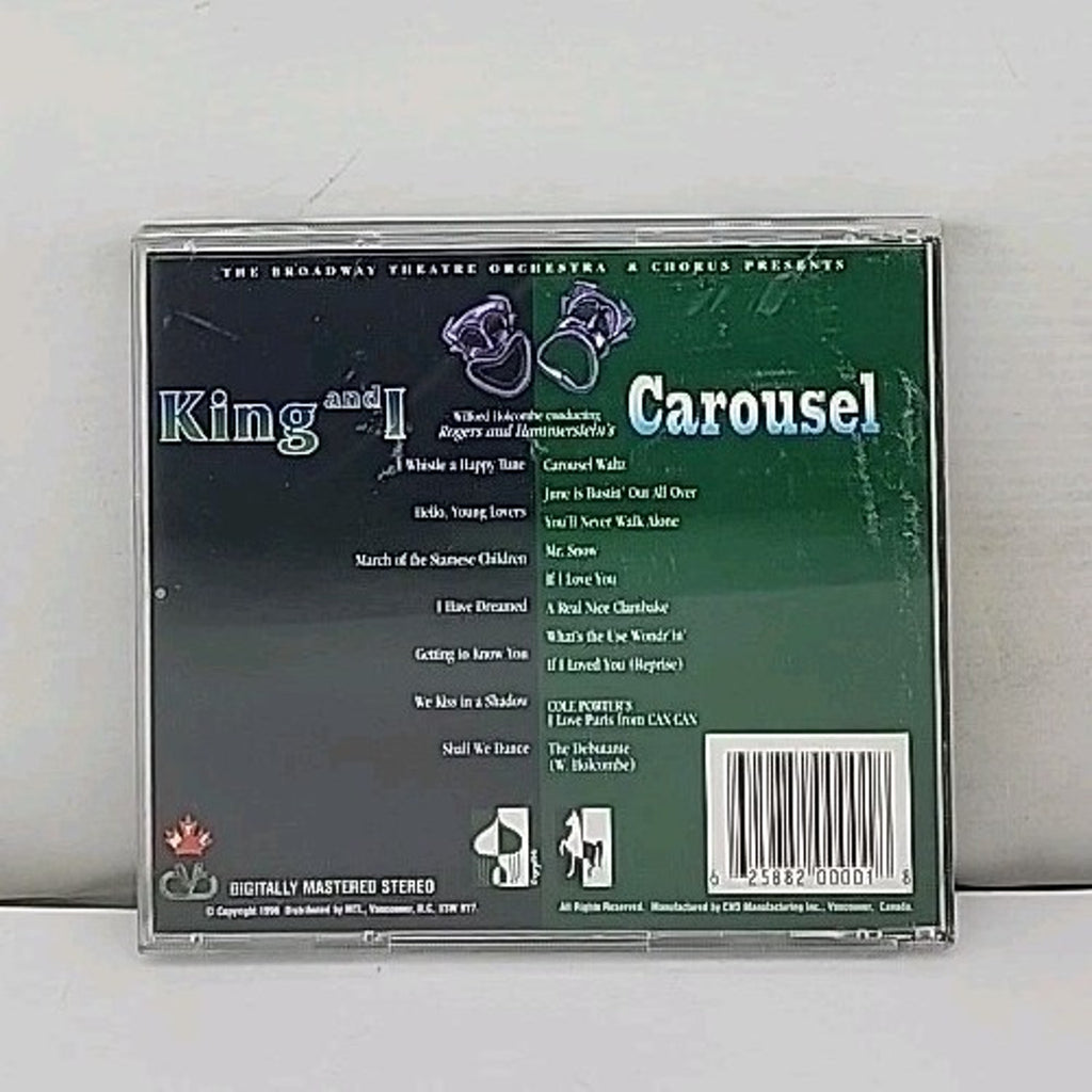 King & I Carousel CD Broadway Theater Orchestra