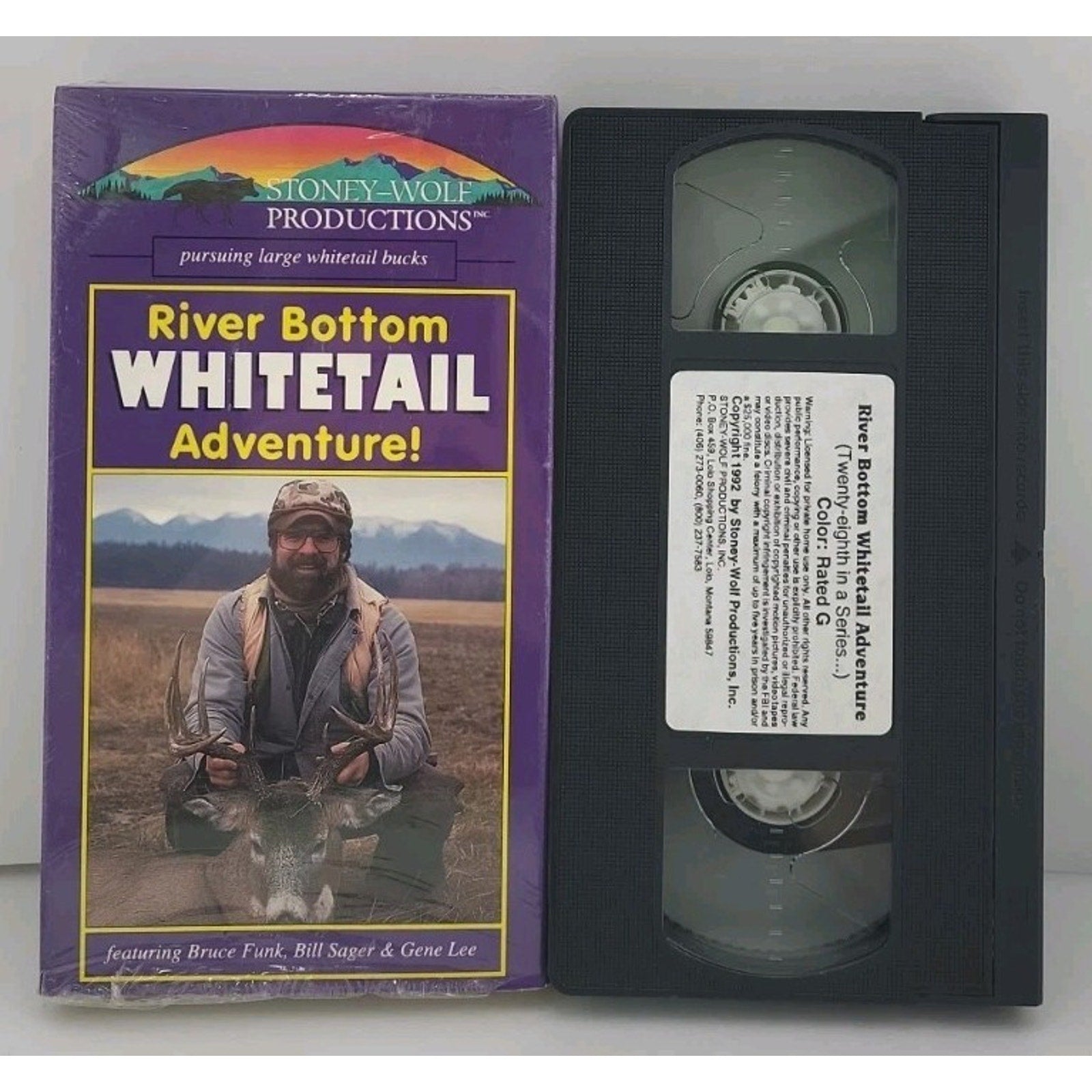 River Bottom Whitetail Adventure (VHS, 1998)