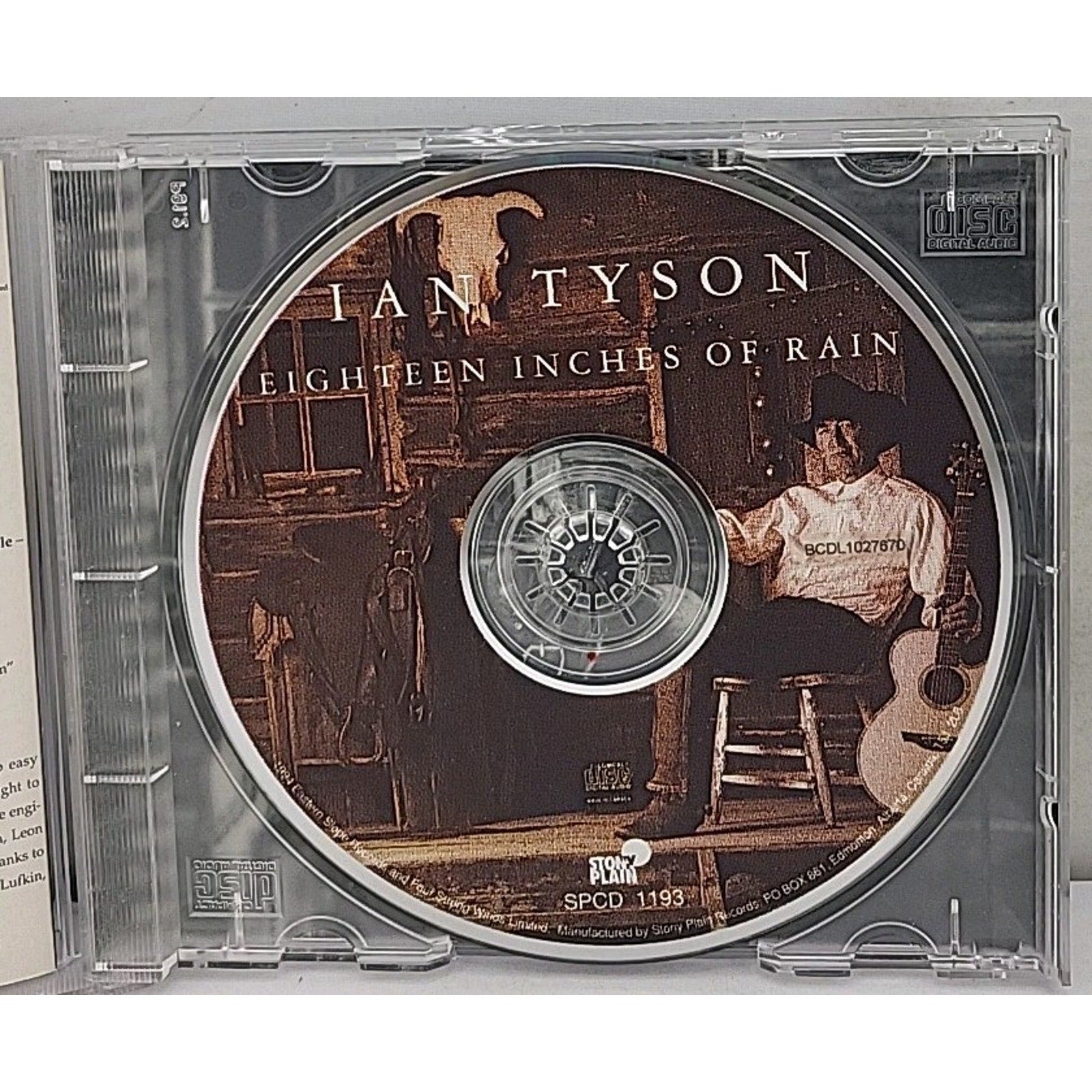 Eighteen Inches of Rain by Ian Tyson (CD, Nov-2007, Stony Plain (Canada))
