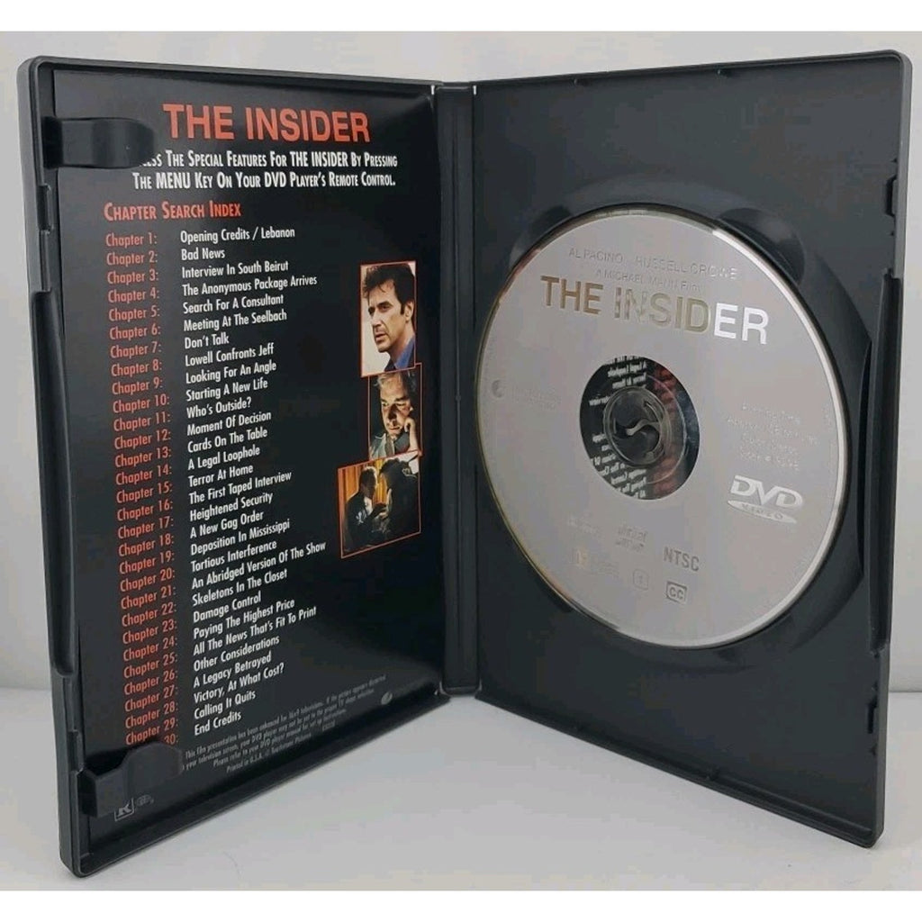 The Insider (DVD, 1999)
