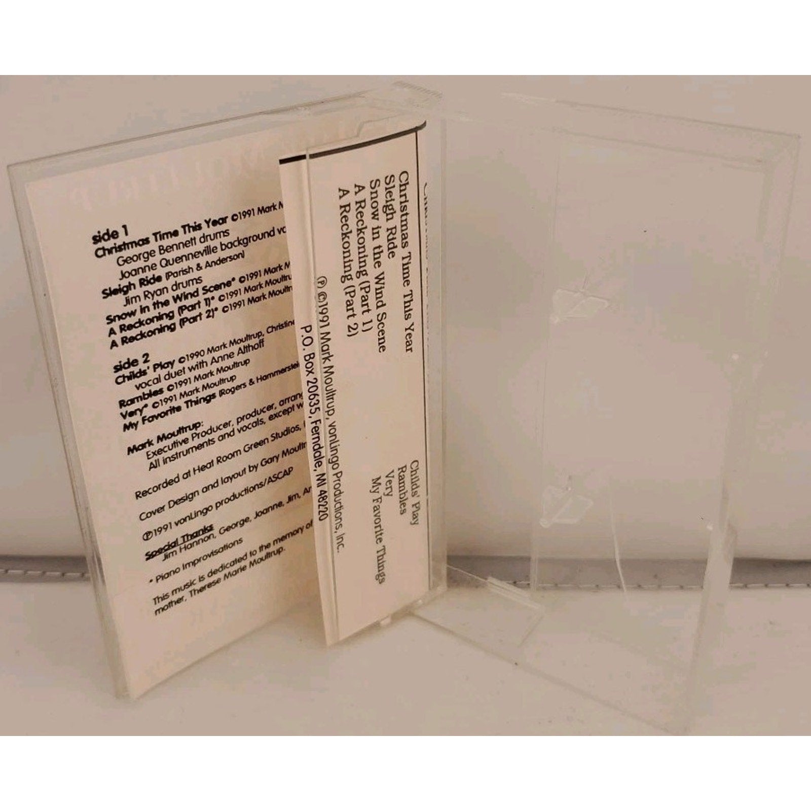 Christmas Time This Year A Reckoning With Spirituality - Mark Moultrup Cassette