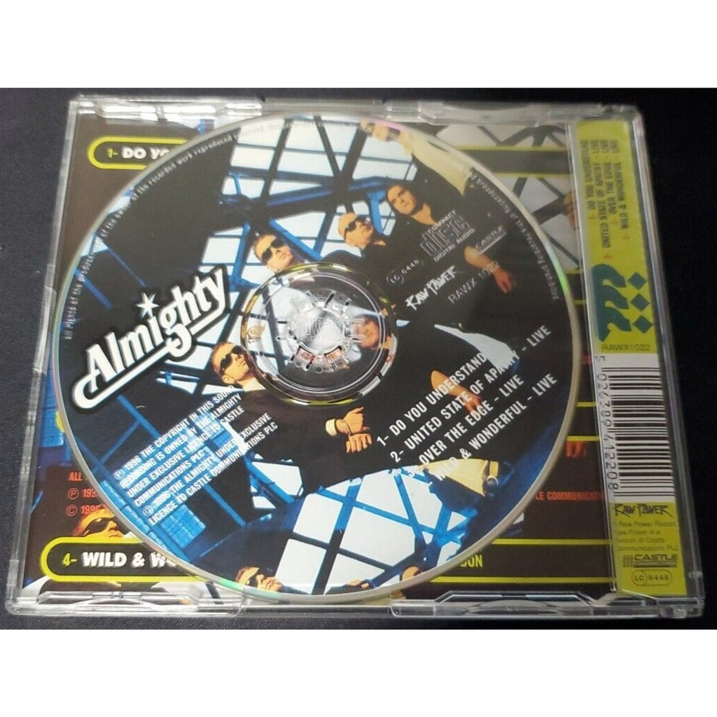 Almighty - Do You Understand (CD)