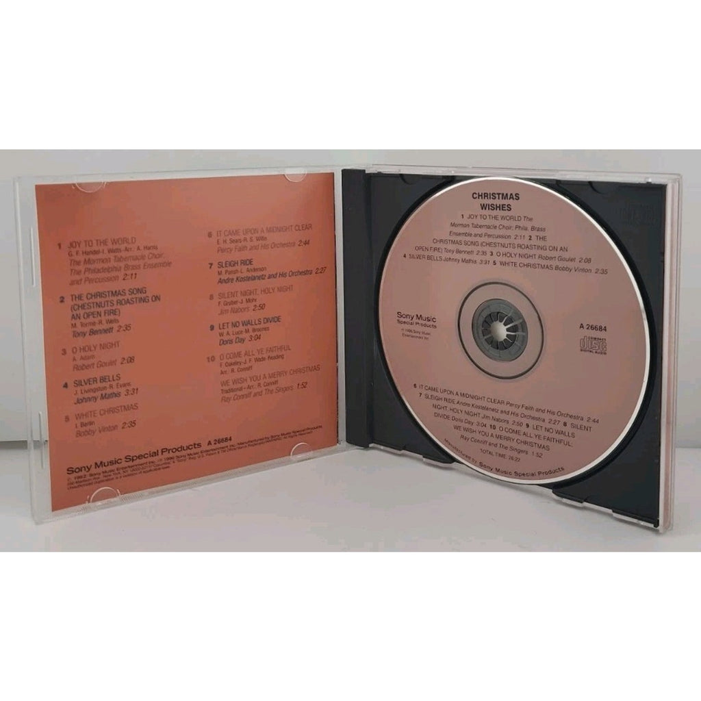 Christmas Wishes by Various Artists (CD, Sony Music Distribution (USA))