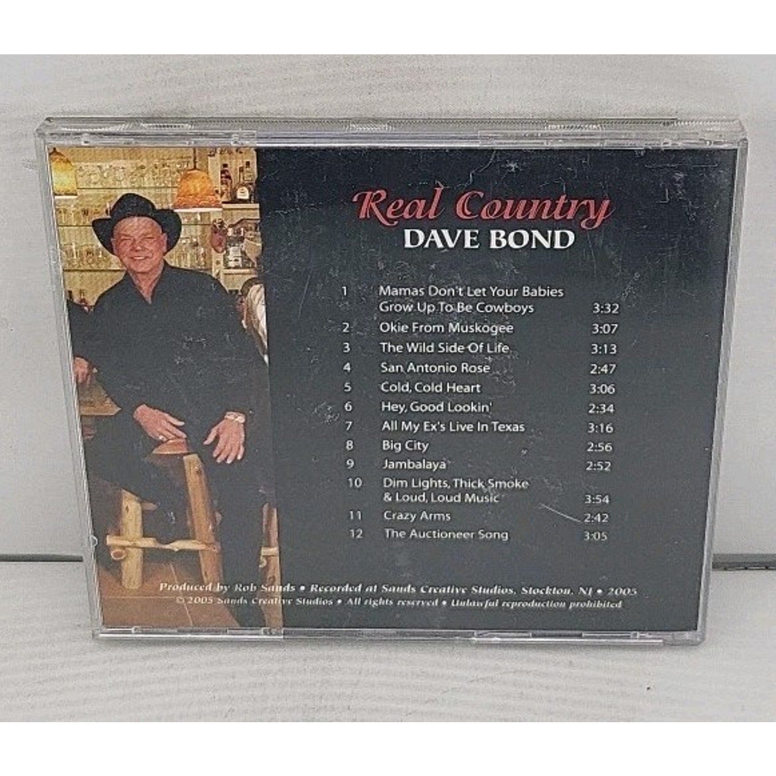 Real Country - Dave Bond CD