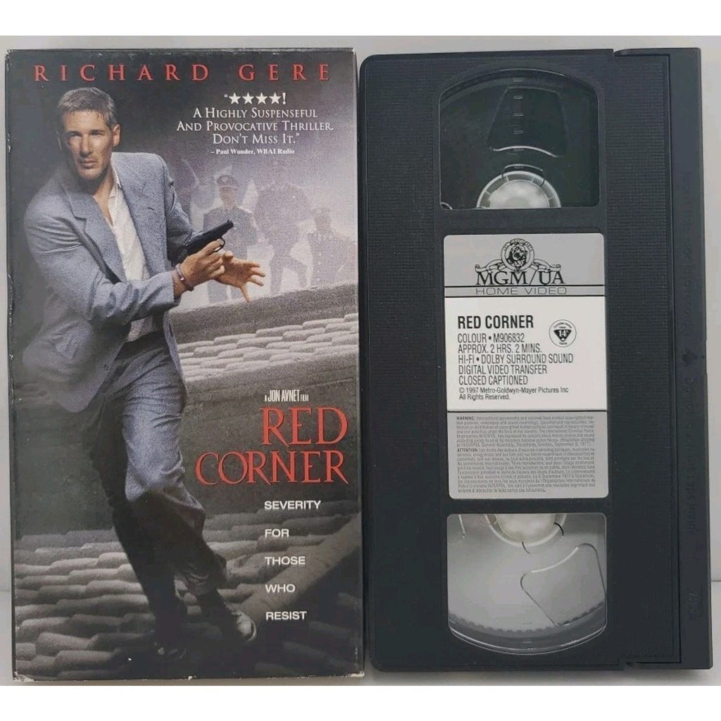 Red Corner (VHS, 1997, Movie Time)