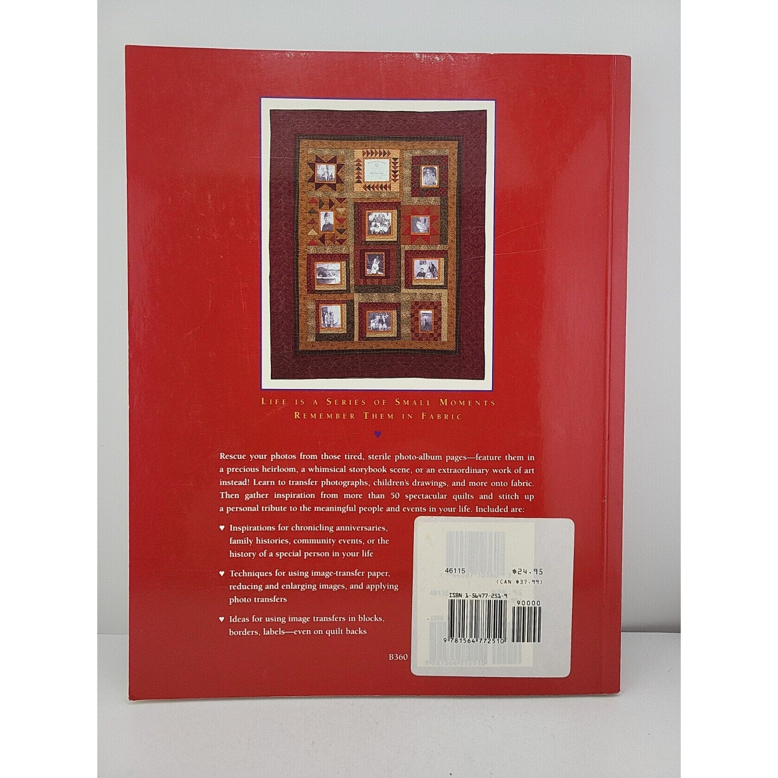 Quilting Your Memories by Sandy Bonsib (1999, Paperback)