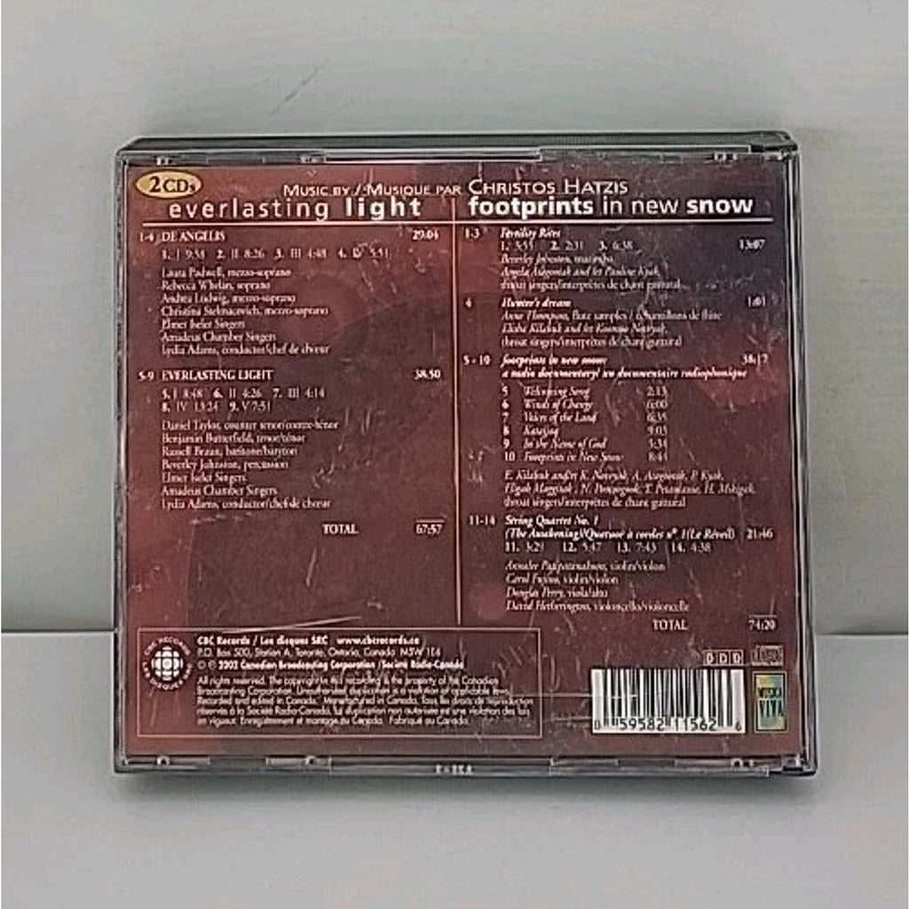 Everlasting Light / Footprints in the Snow by Christos Hatzis (CD, 2003)