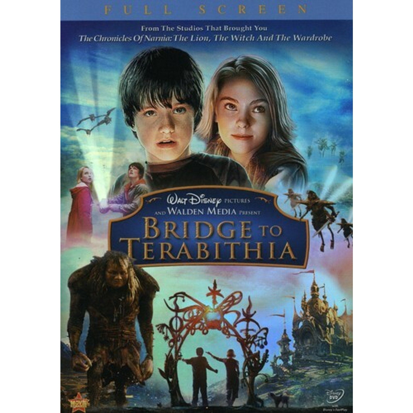 Bridge to Terabithia (DVD, 2007, Full Frame)