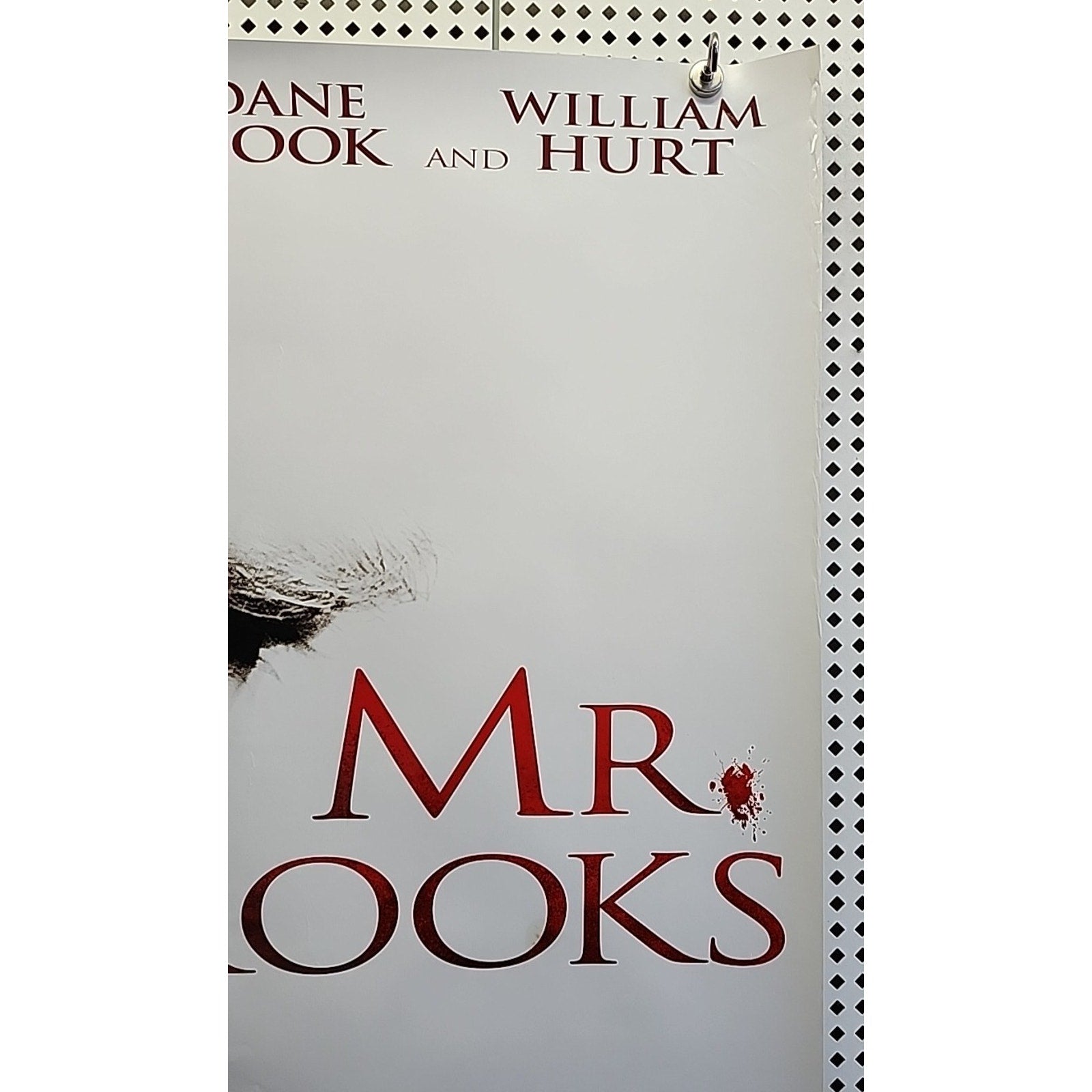 Mr. Brooks Original S/S 27x40 Video Release Poster