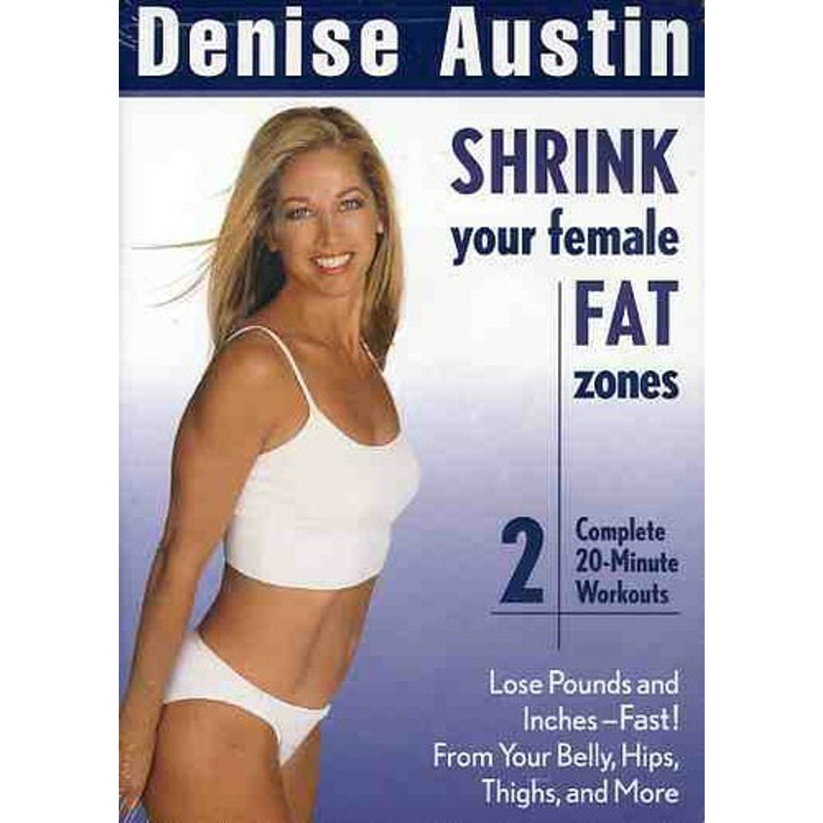 Shrink Your Female Fat Zones (DVD, 2003)