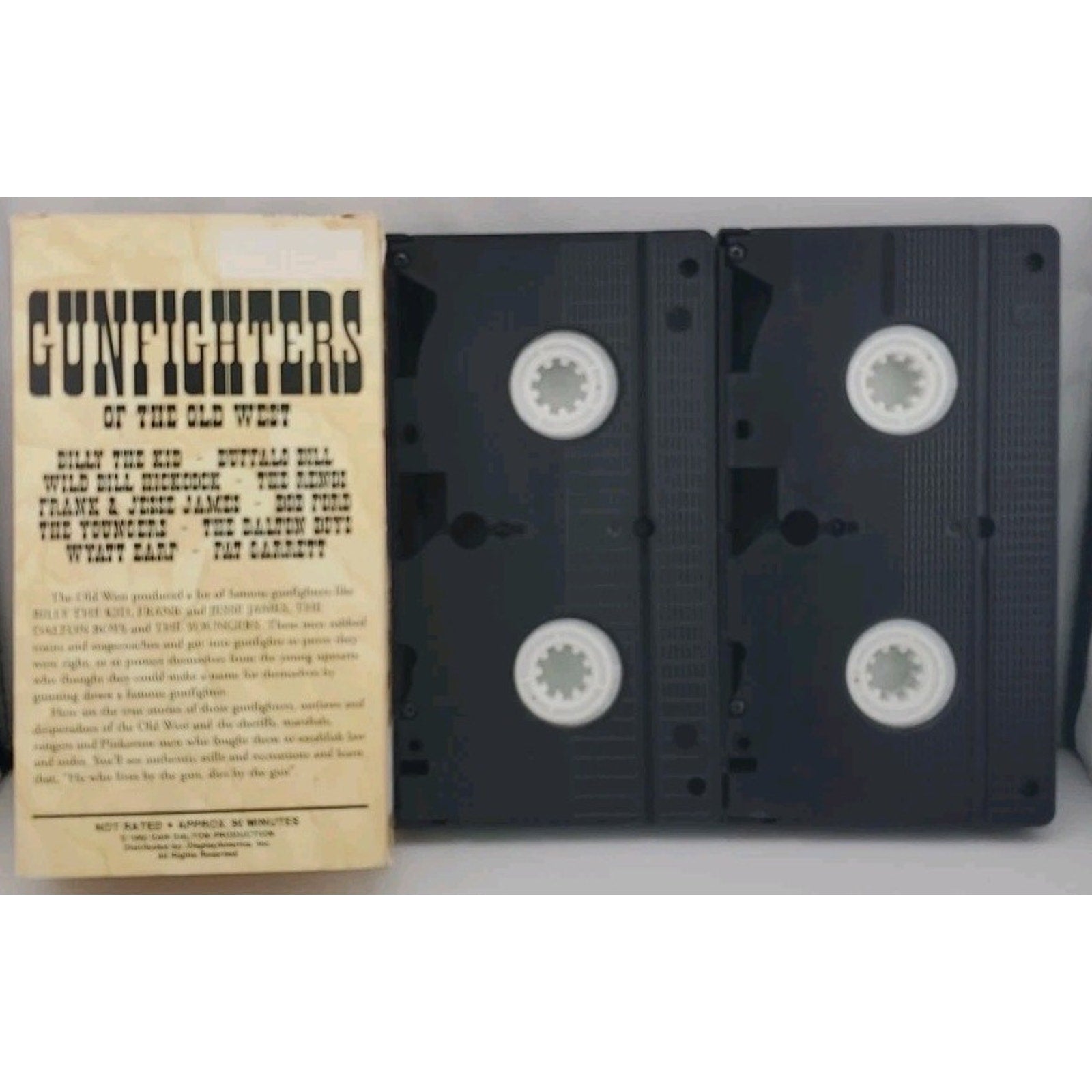 Gunfighters of the Old West (VHS, 1992, 2-Tape Set)