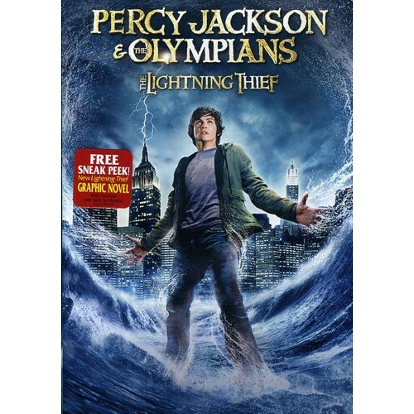 Percy Jackson the Olympians: The Lightning Thief (DVD, 2010)