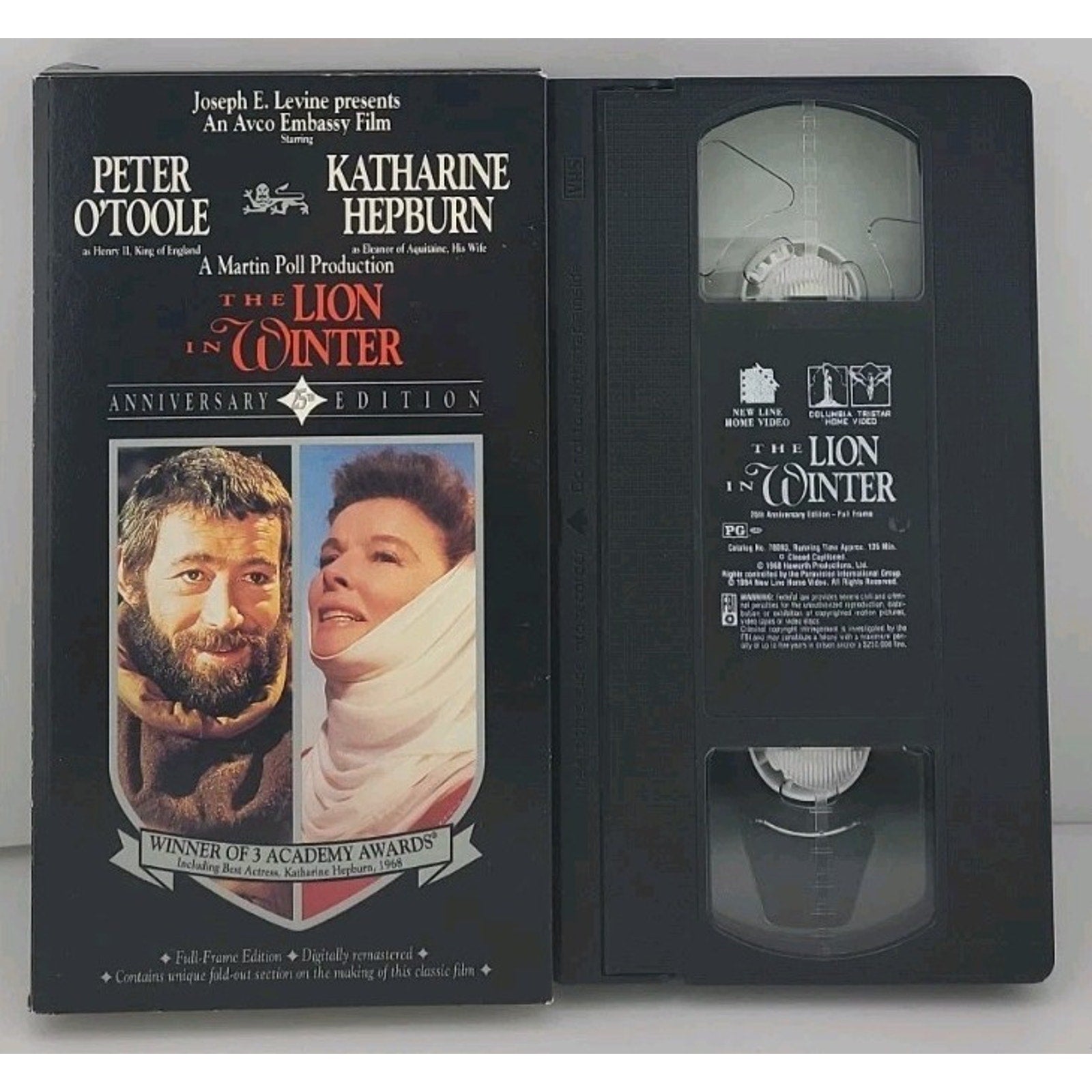 Lion in Winter, The - 25th Anniversary Edition (VHS, 1994)