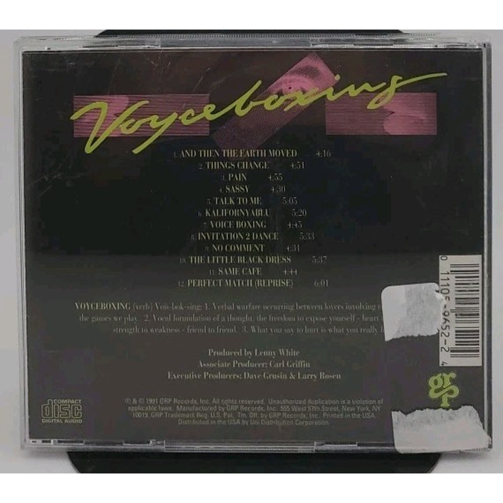 Voyce Boxing by Voyce Boxing (CD, Sep-1991, GRP (USA))