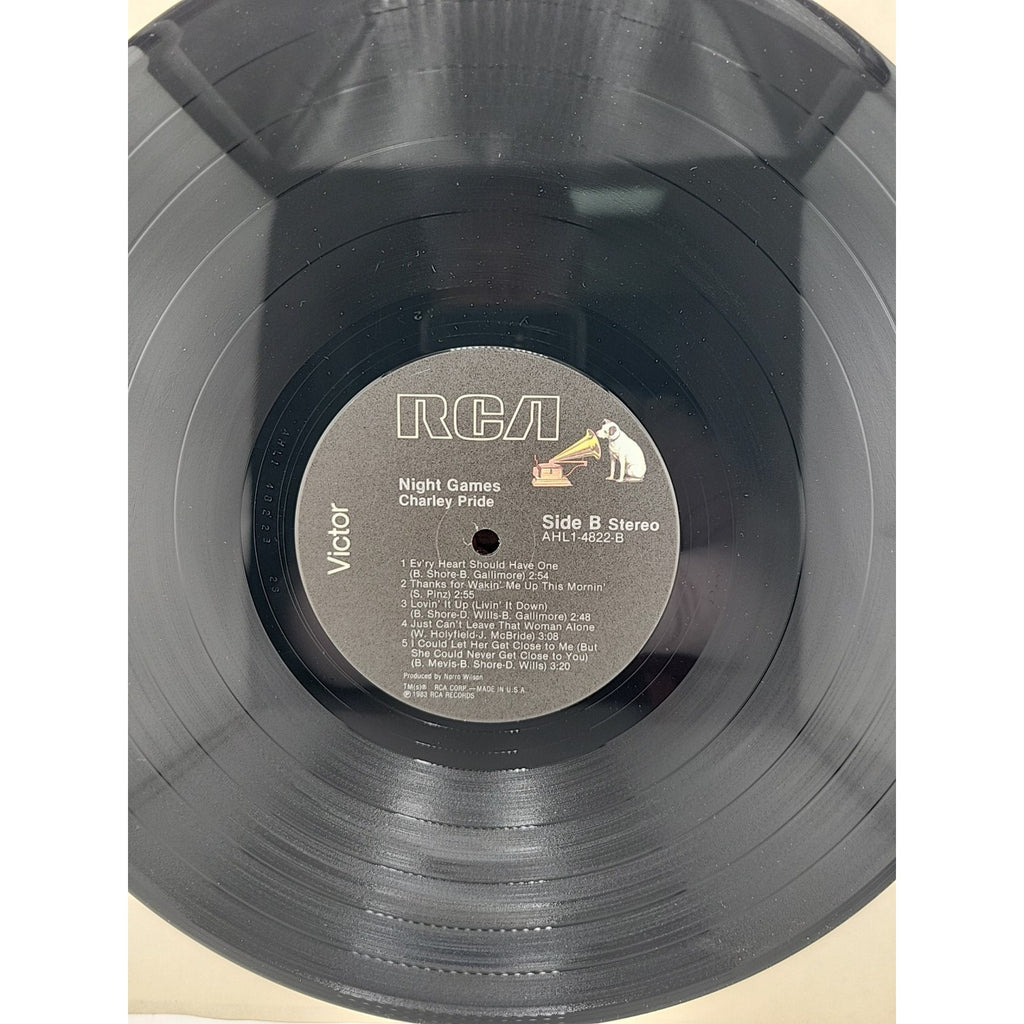 Charley Pride Night Games LP Vinyl Record Album