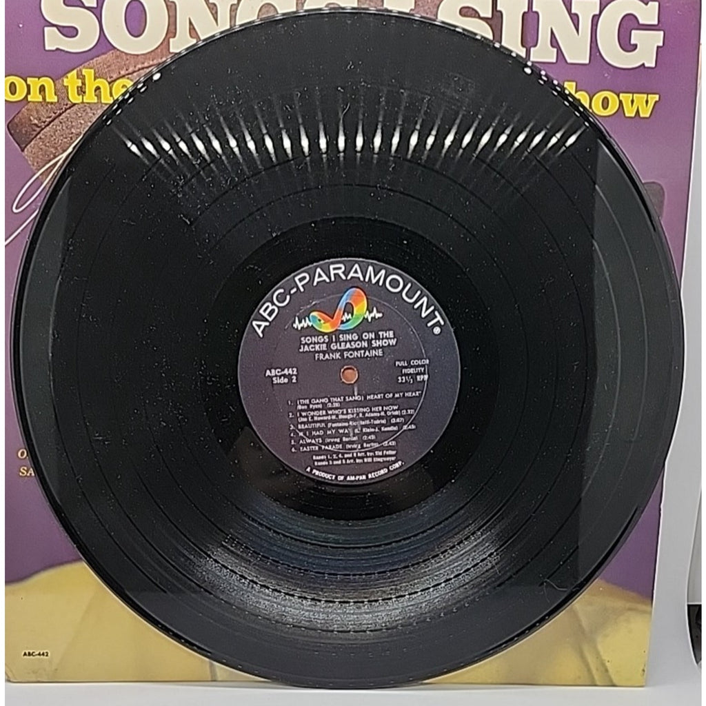 Frank Fontaine- Songs I Sing On The Jackie Gleason Show ABC 442 (Record)