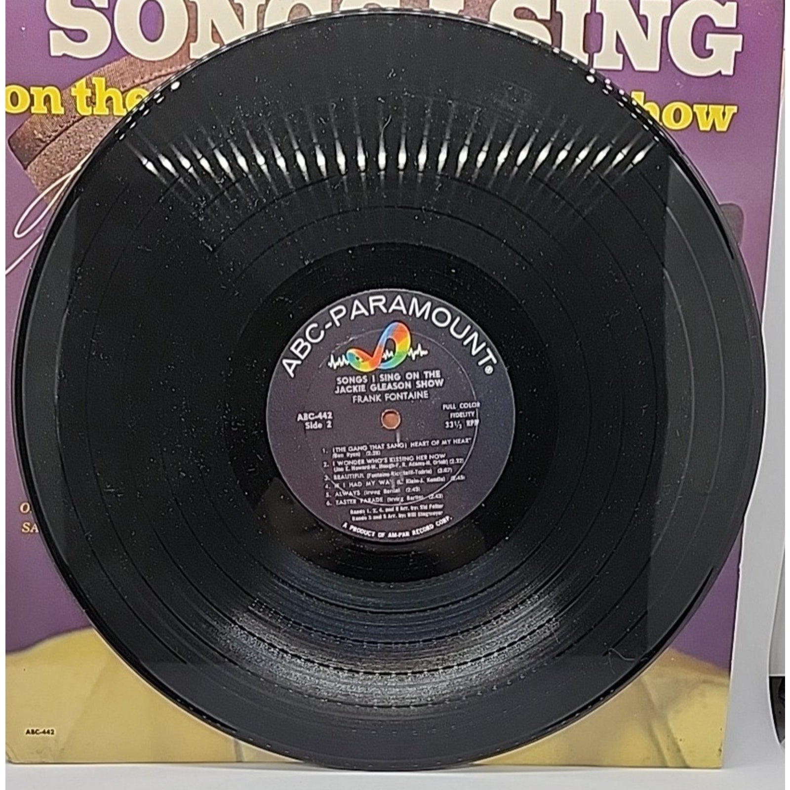 Frank Fontaine- Songs I Sing On The Jackie Gleason Show ABC 442 (Record)