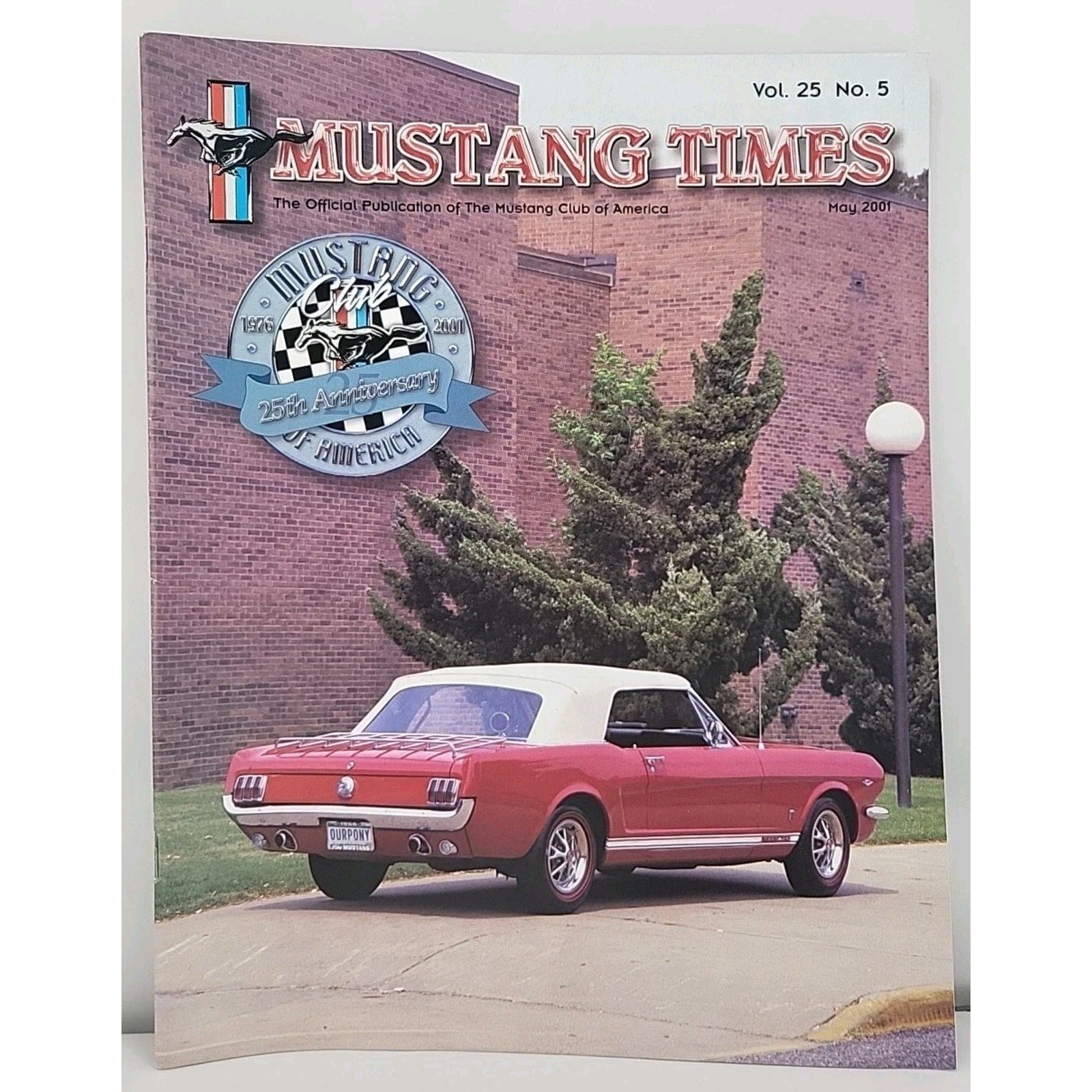 Mustang Times Magazine May 2001 Vol. 25 No. 5