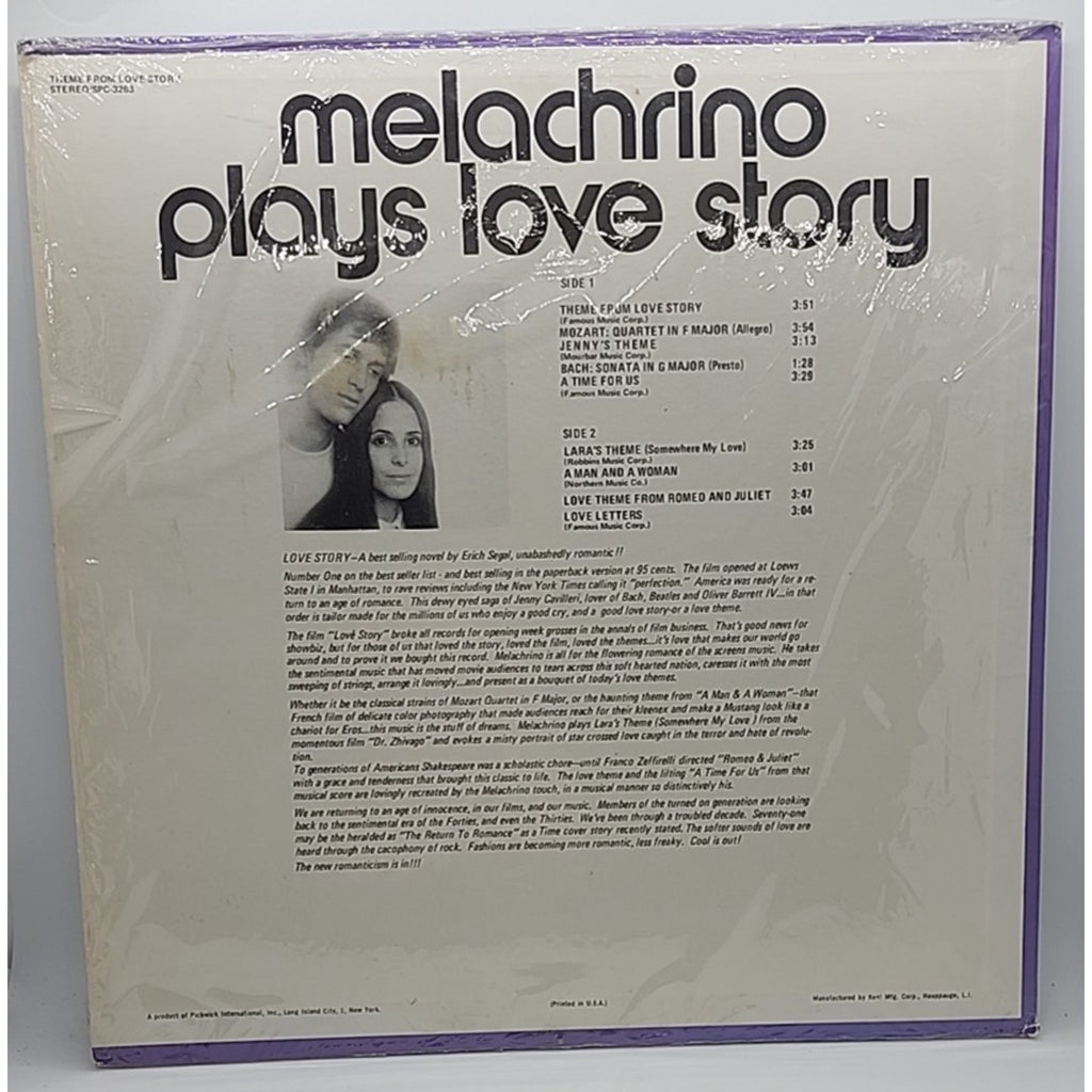The Melachrino Strings - Theme From "Love Story" Played By The Melachrino String