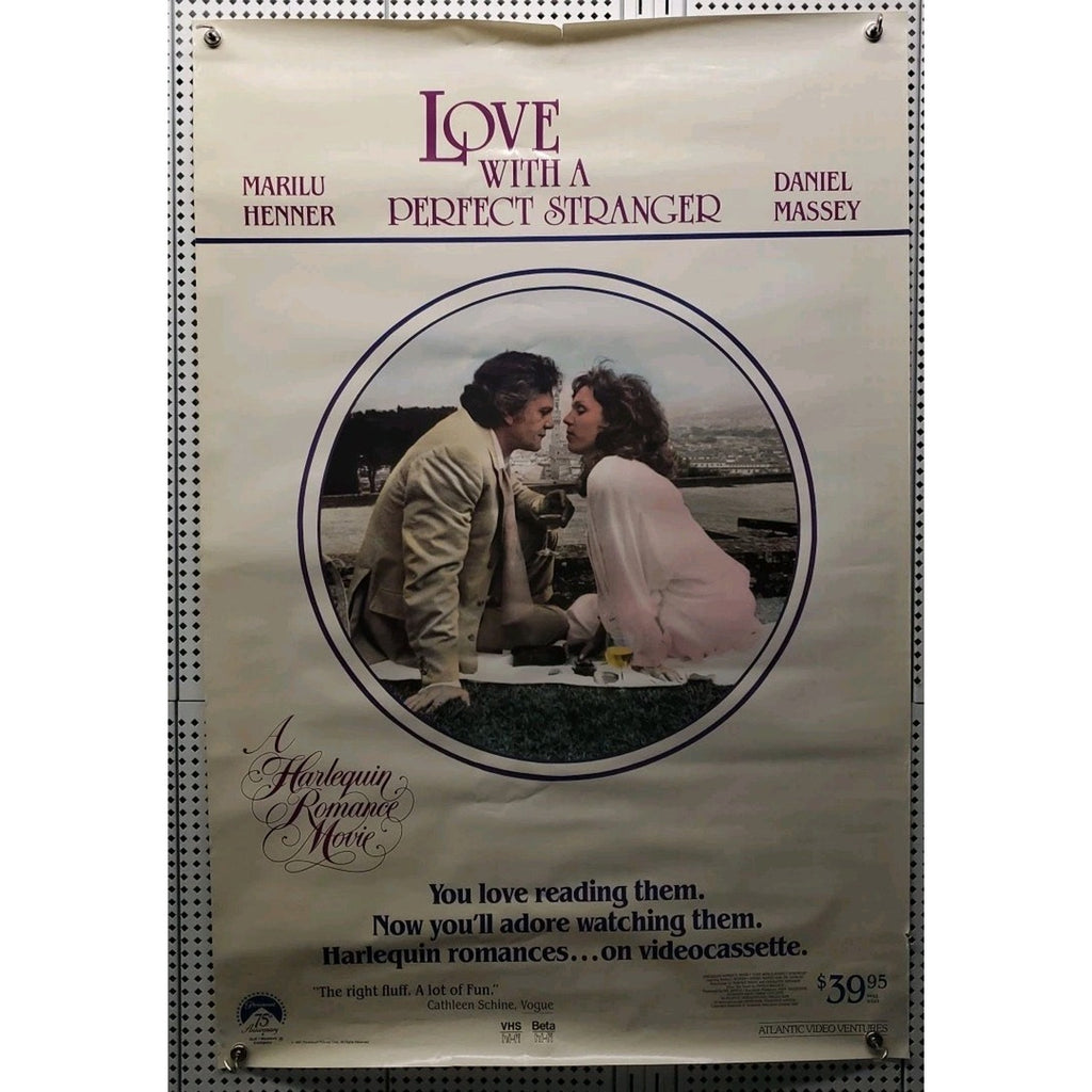 Love With A Perfect Stranger Movie Poster Marilu Henner Video Store 27x41