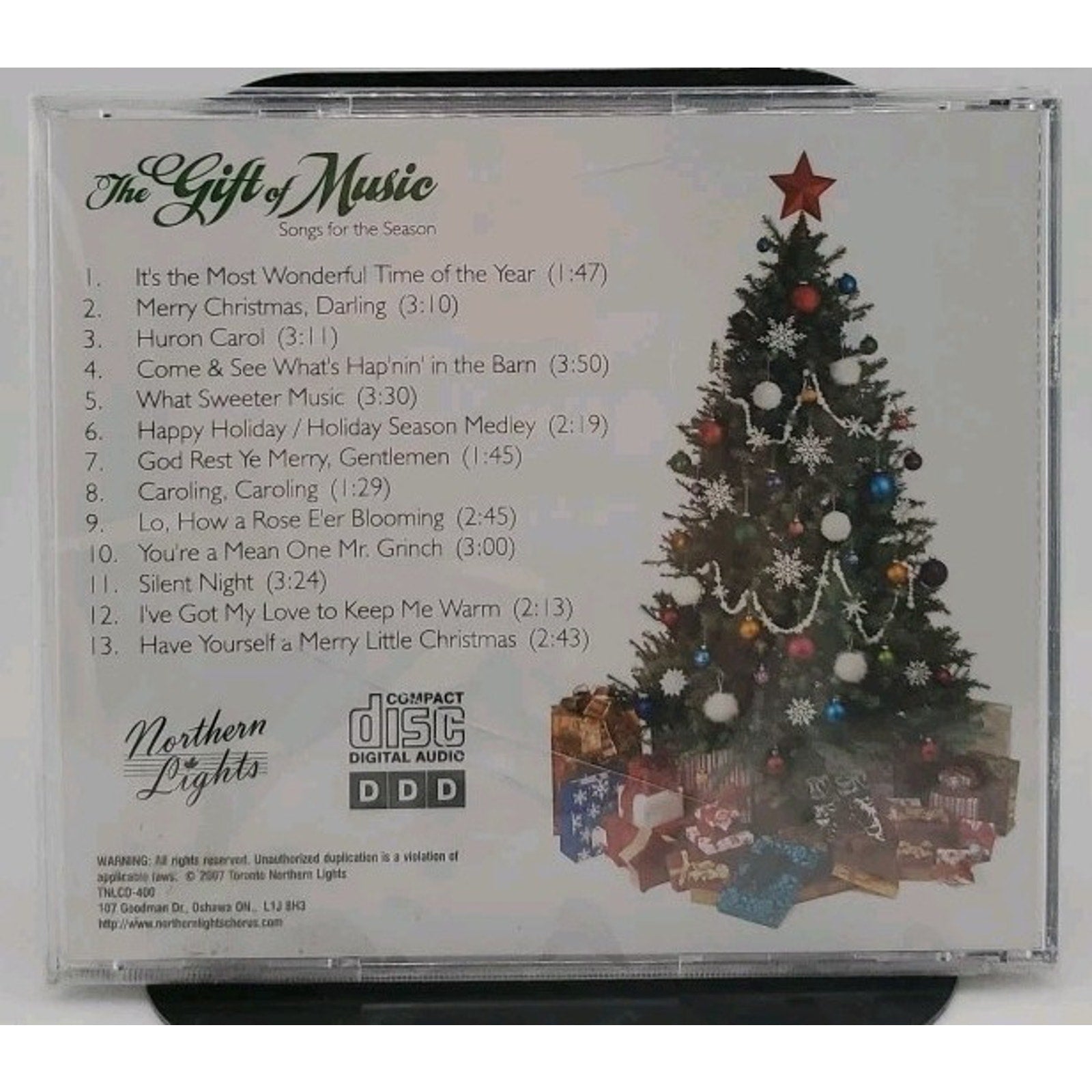 The Gift Of Music CD - Northern Lights *Brand New*