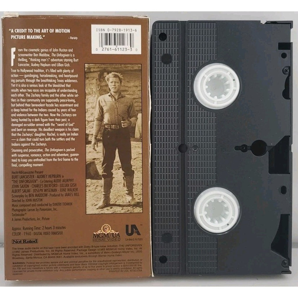 The Unforgiven (VHS, 1987)