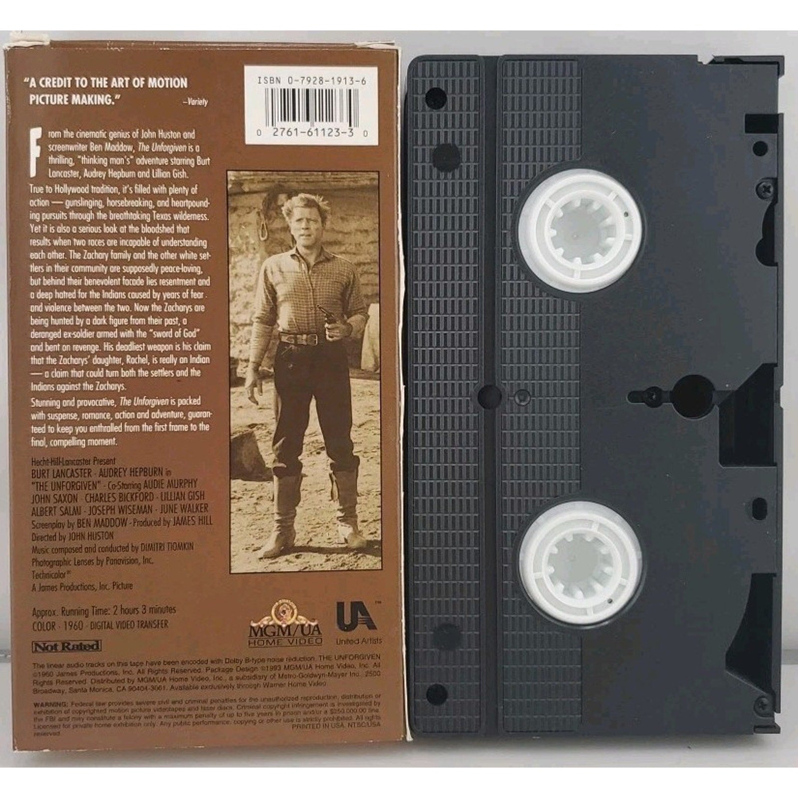 The Unforgiven (VHS, 1987)