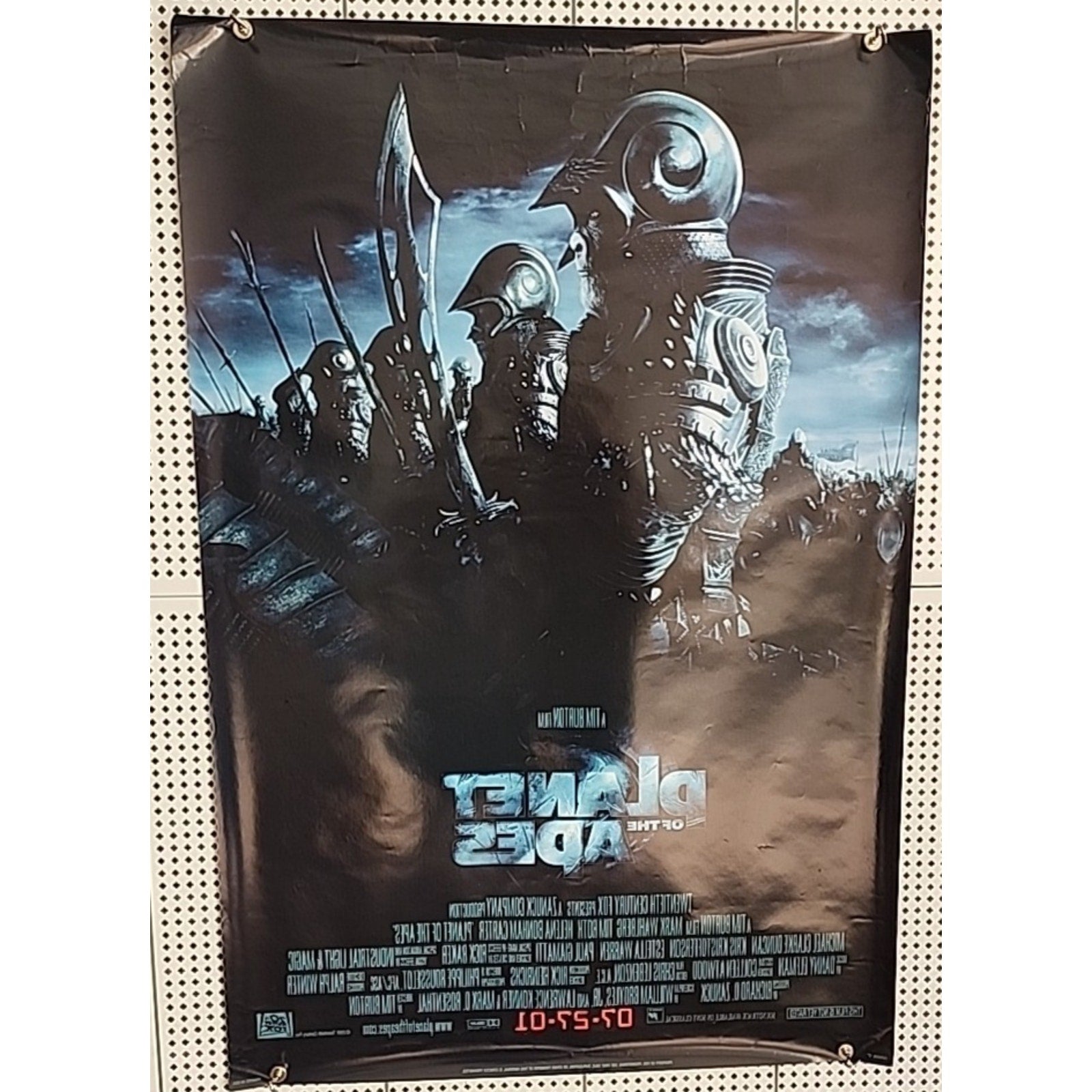 Planet Of The Apes (2001) Original 27 X 40 Movie Poster - Rolled Double-Sided