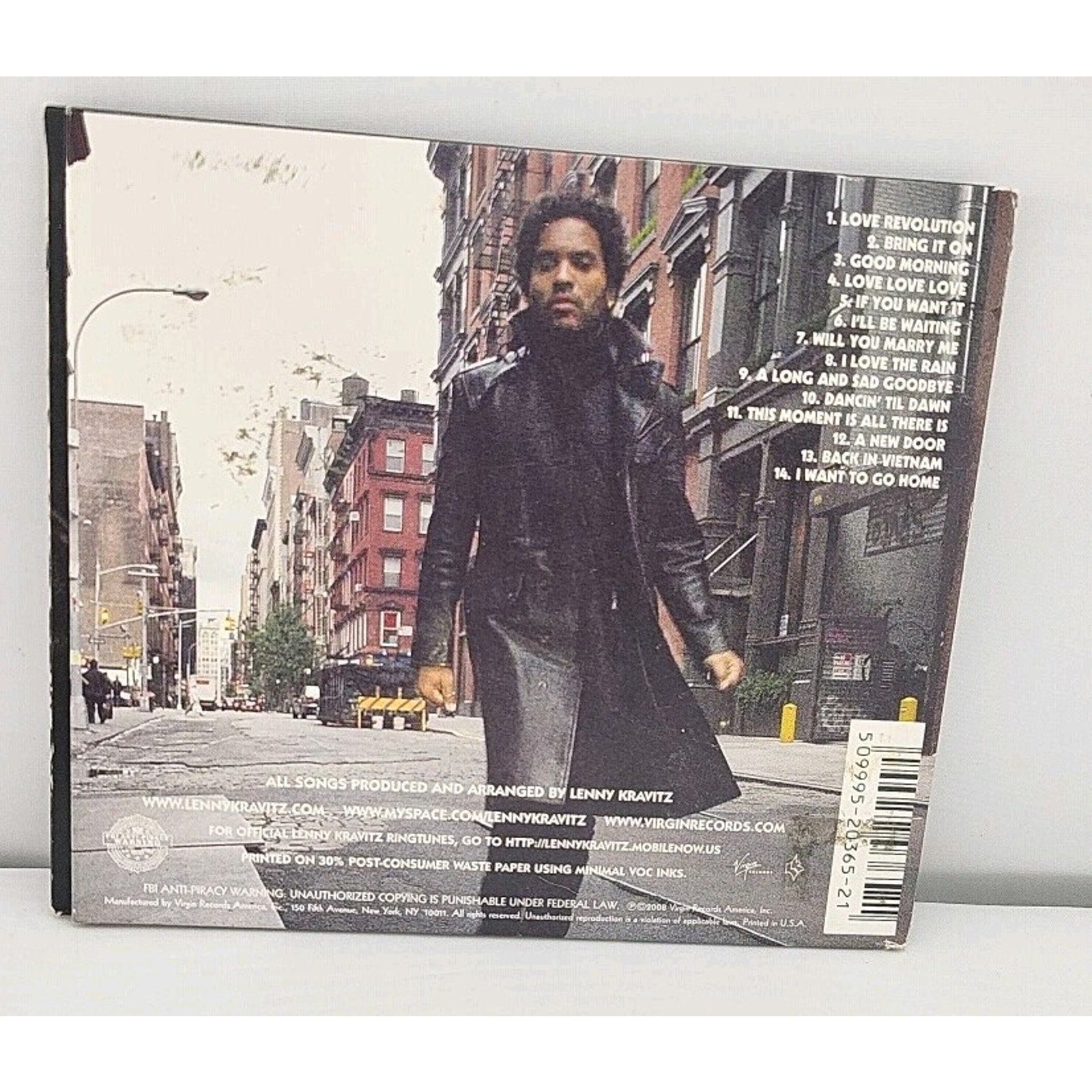 It is Time For a Love Revolution - Lenny Kravitz CD