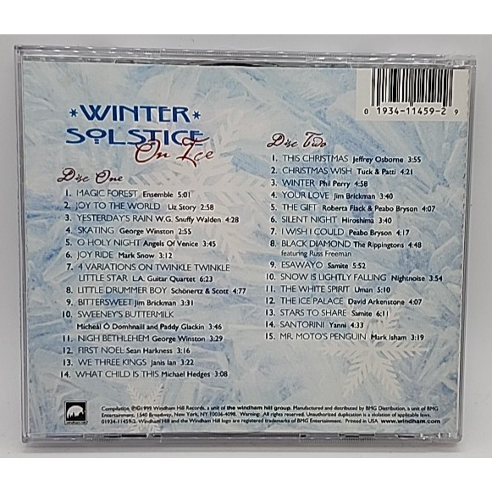 Winter Solstice on Ice by Winter Solstice on Ice / TV O.S.T. (CD, 1999)