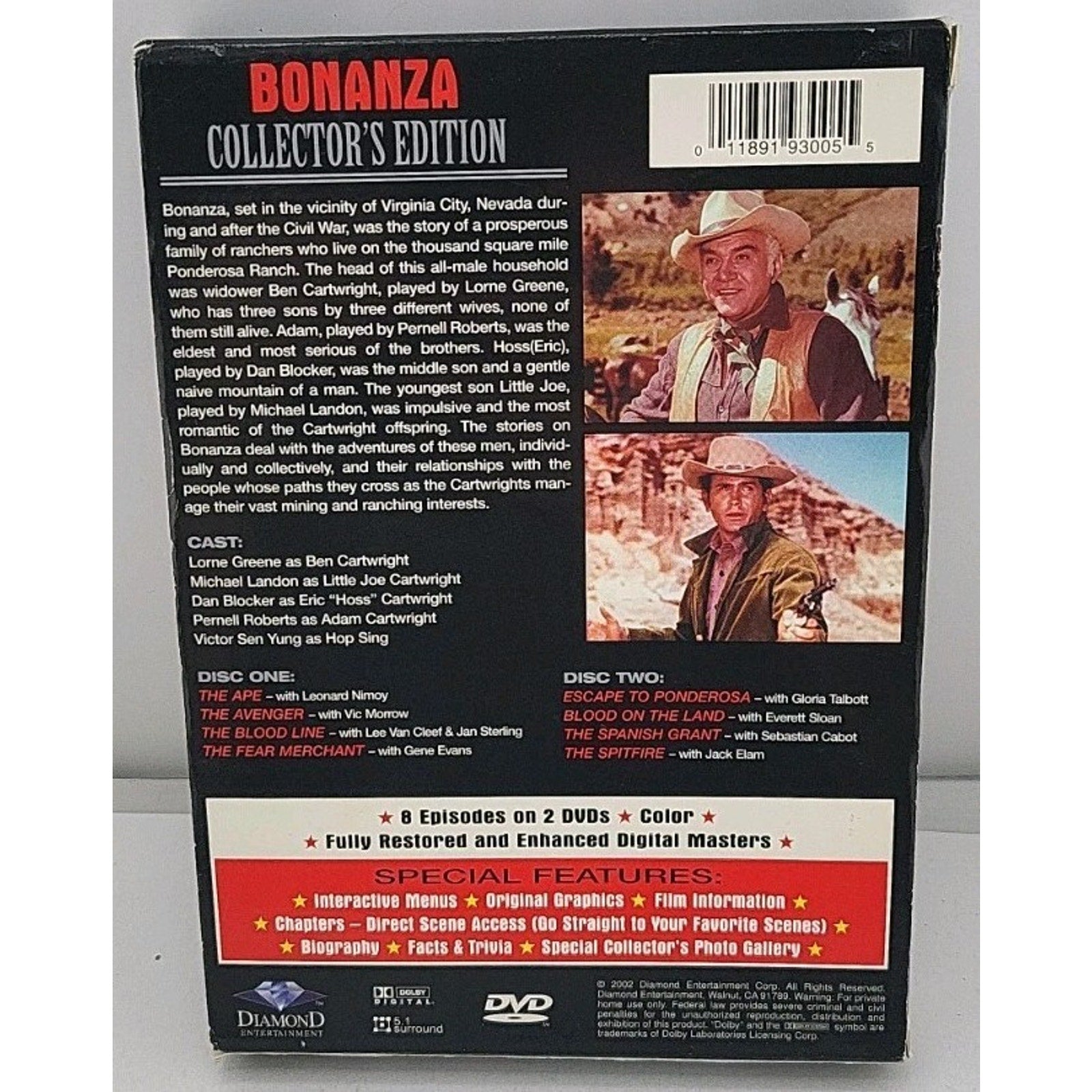 Bonanza Collector's Edition (DVD)