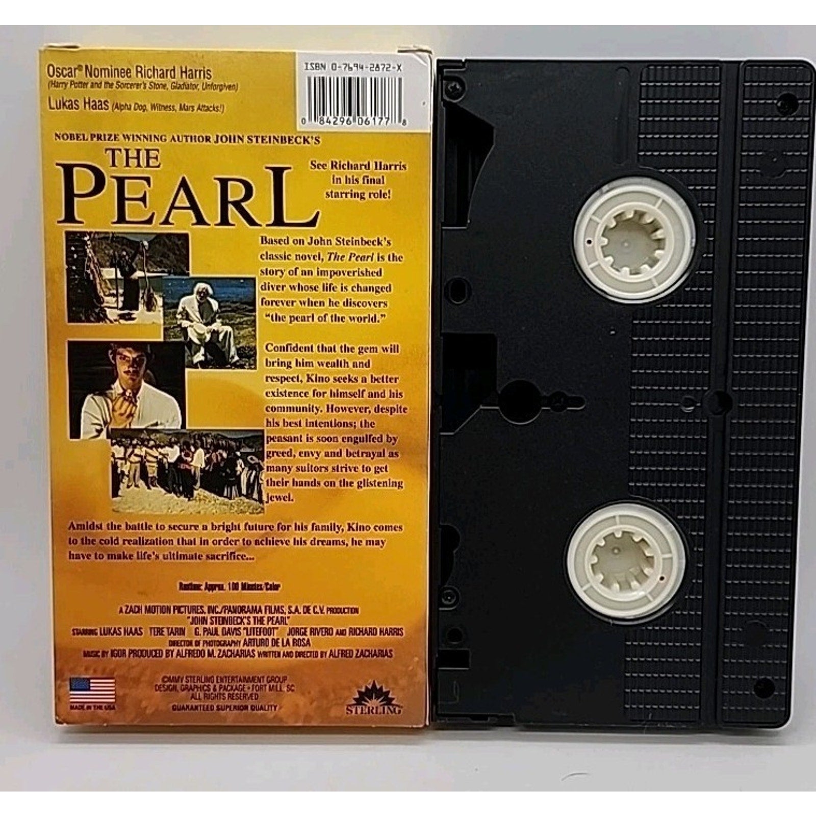 The Pearl by John Steinbeck (VHS, 2005)
