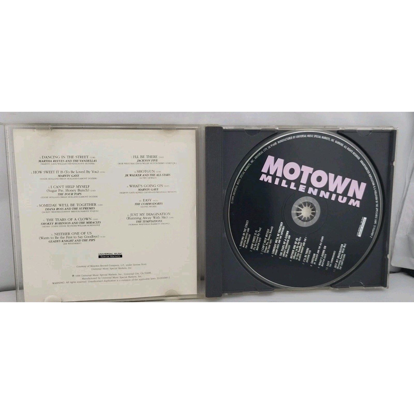 Motown Millennium CD
