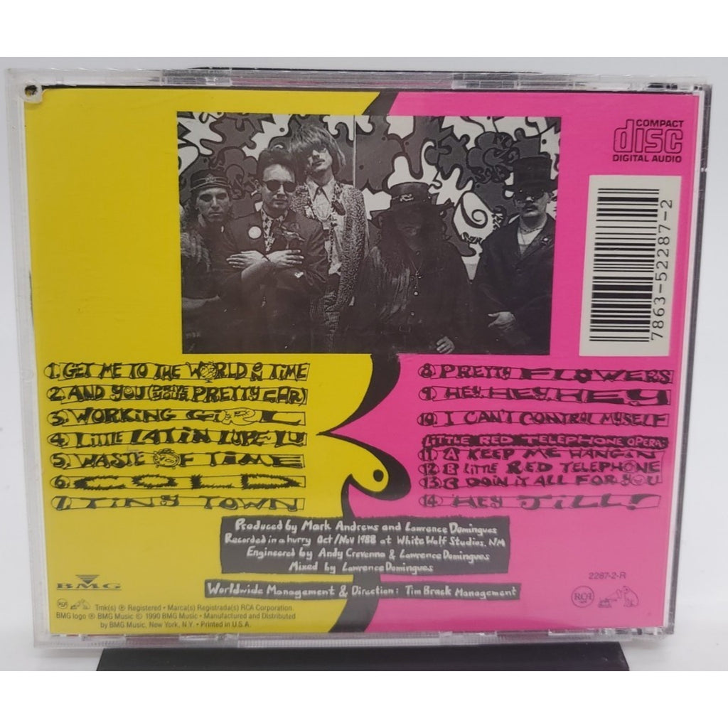 Cars, Flowers, Telephones by Strawberry Zots (CD, Jun-1990, RCA)