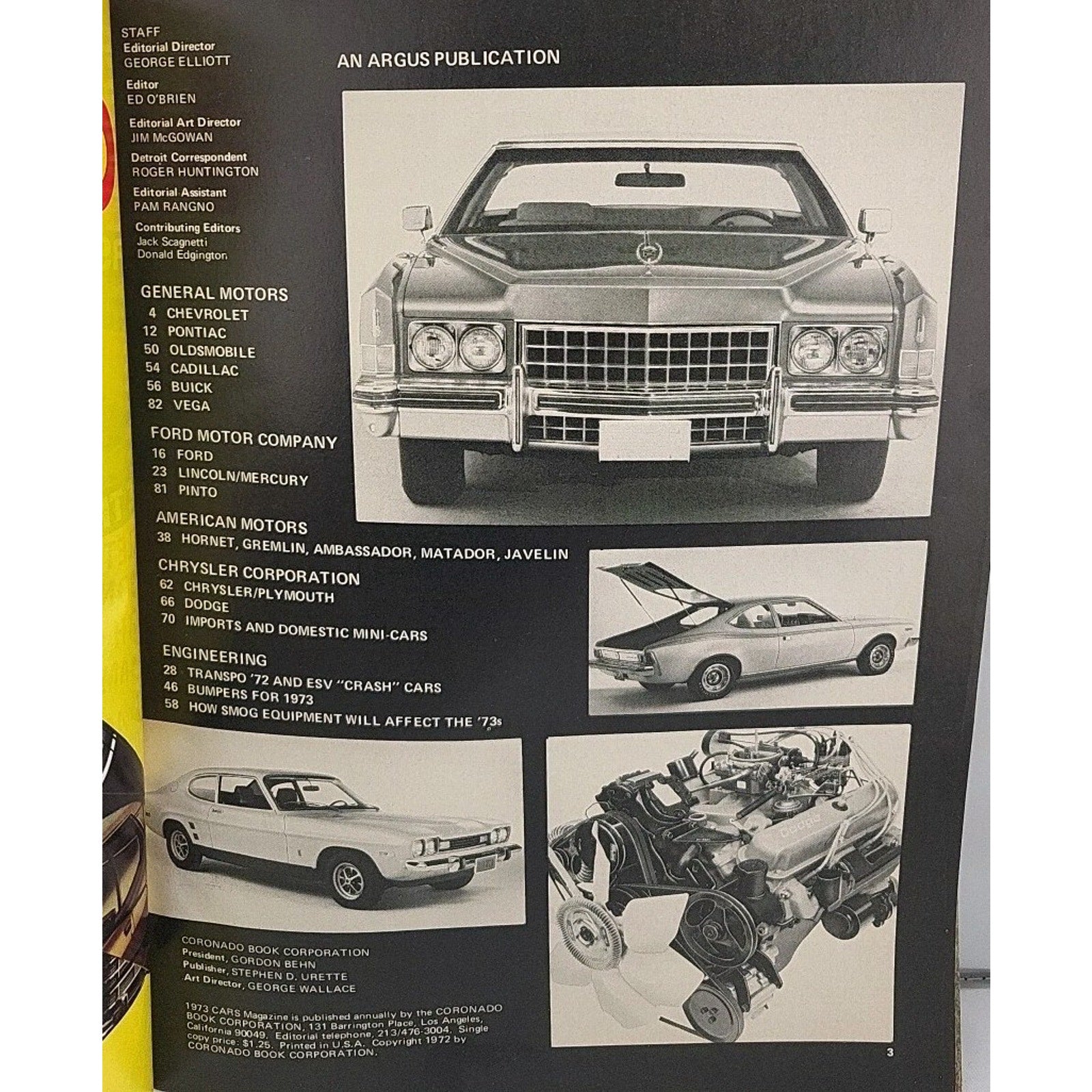 1973 Cars Magazine First Photos and Specs