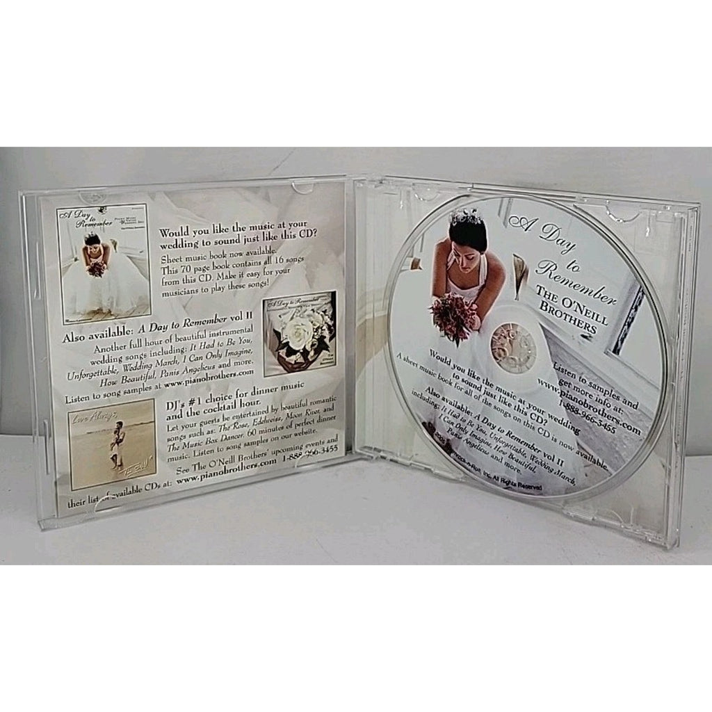 Day to Remember by The O'neill Brothers (CD, 2002)