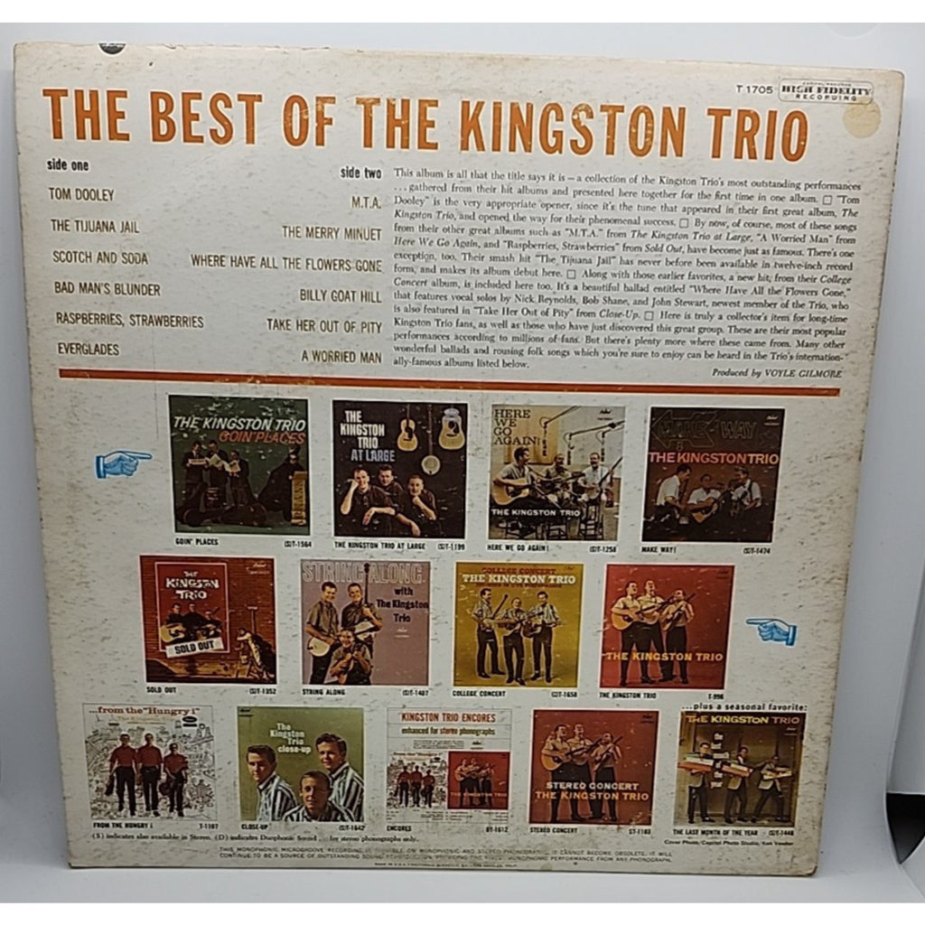The Best of the Kingston Trio (Record)